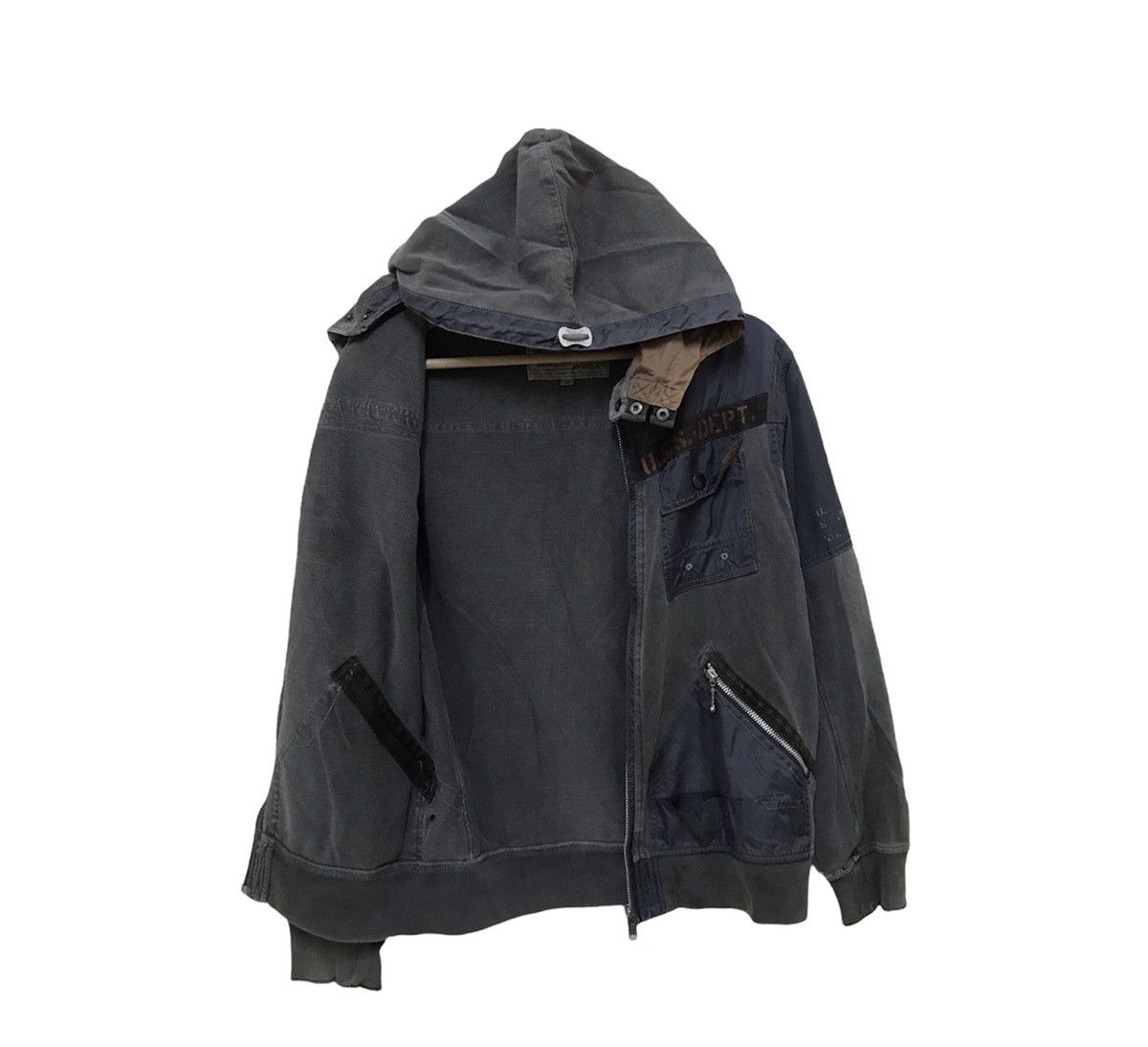 Avirex × Vintage Vintage Avirex US Dept Hoodie Jacket Size US S / EU 44-46 / 1 - 2 Thumbnail