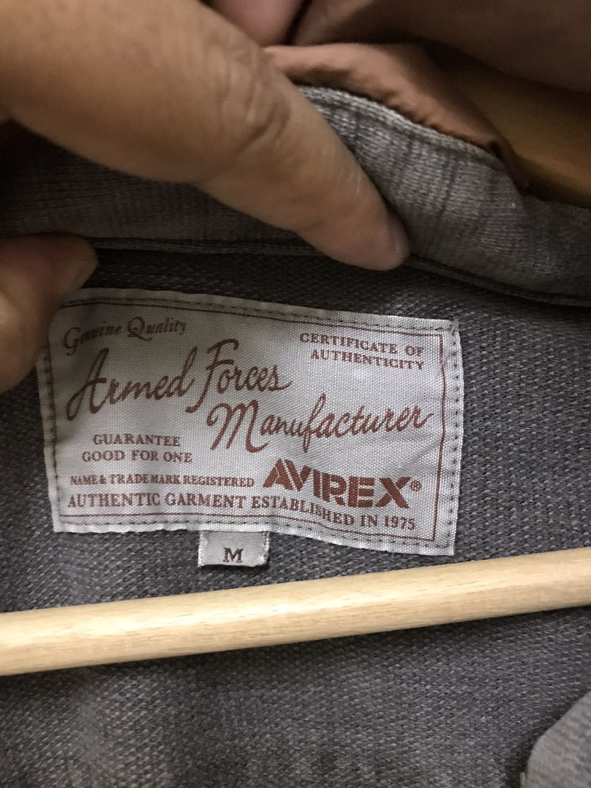 Avirex × Vintage Vintage Avirex US Dept Hoodie Jacket Size US S / EU 44-46 / 1 - 11 Thumbnail
