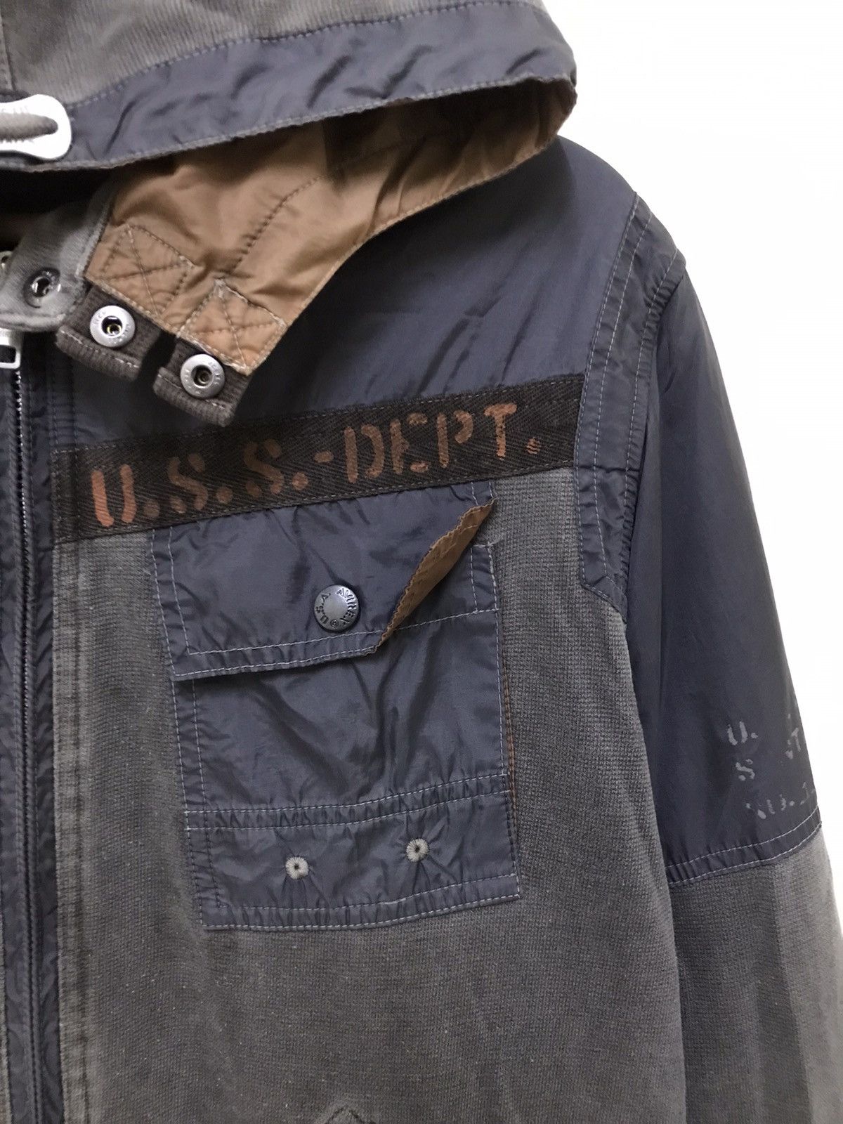 Avirex × Vintage Vintage Avirex US Dept Hoodie Jacket Size US S / EU 44-46 / 1 - 5 Thumbnail