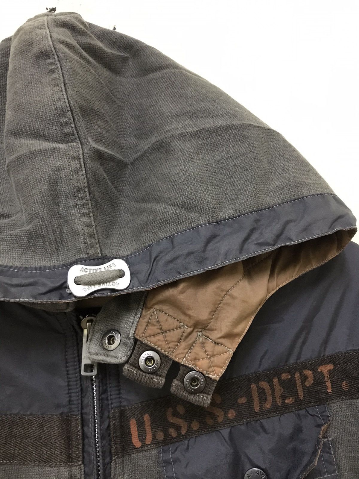 Avirex × Vintage Vintage Avirex US Dept Hoodie Jacket Size US S / EU 44-46 / 1 - 9 Thumbnail