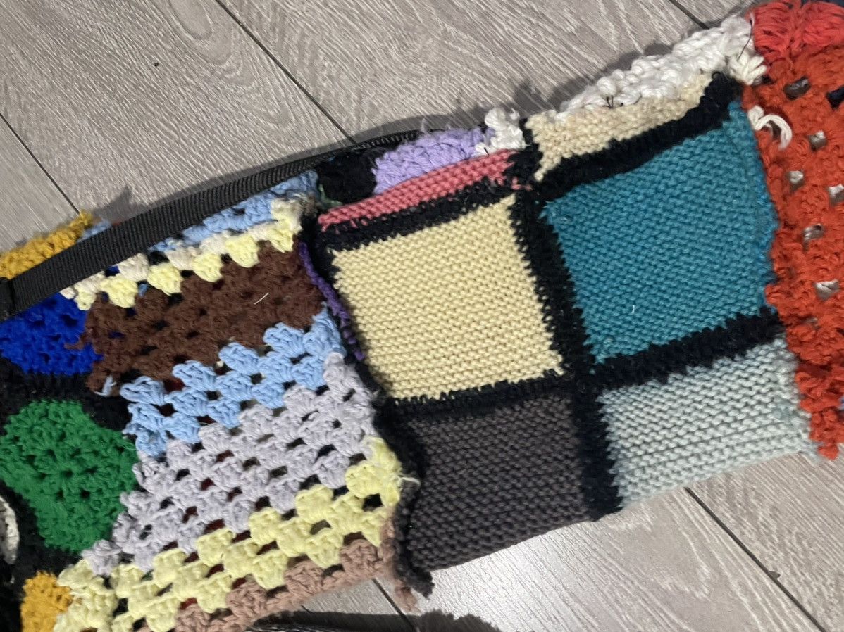 Grailed × Vintage Bondage patchwork crochet x woven pants Size US 30 / EU 46 - 7 Thumbnail