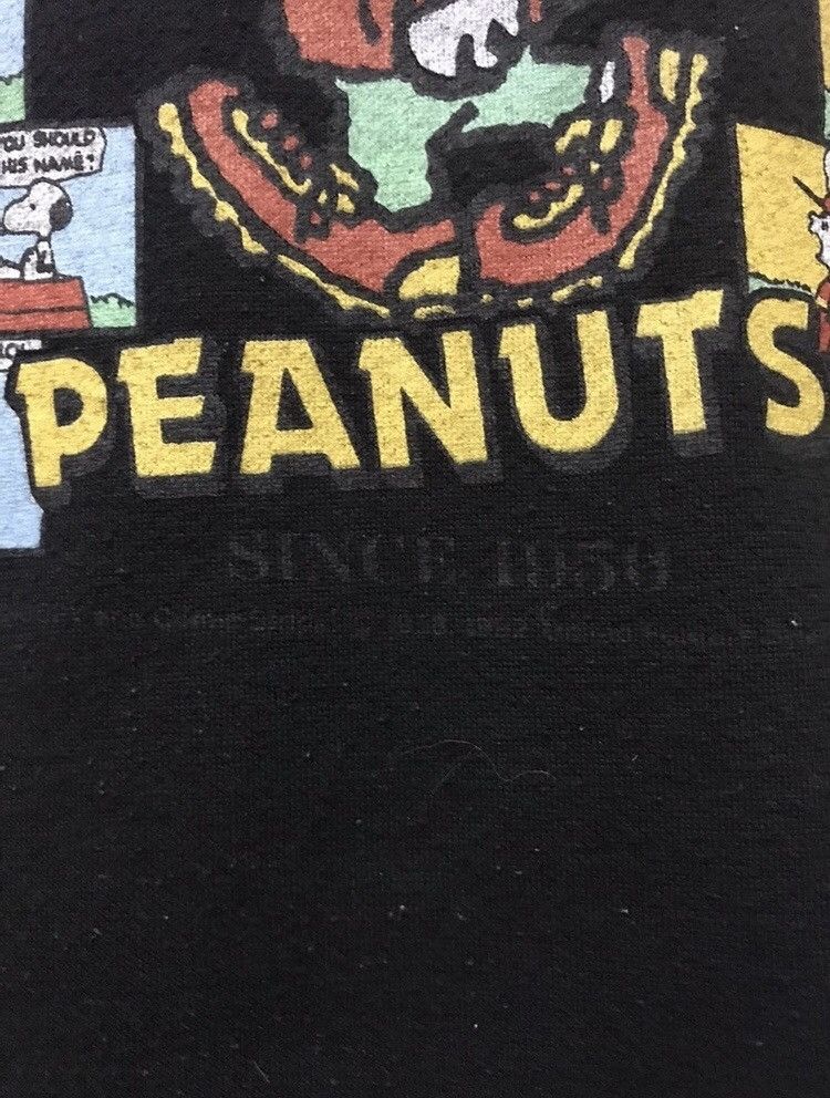 Peanuts × Vintage Vintage 90’s Peanuts Snoopy Sweatshrit Crewneck Big Logo Size US M / EU 48-50 / 2 - 4 Thumbnail