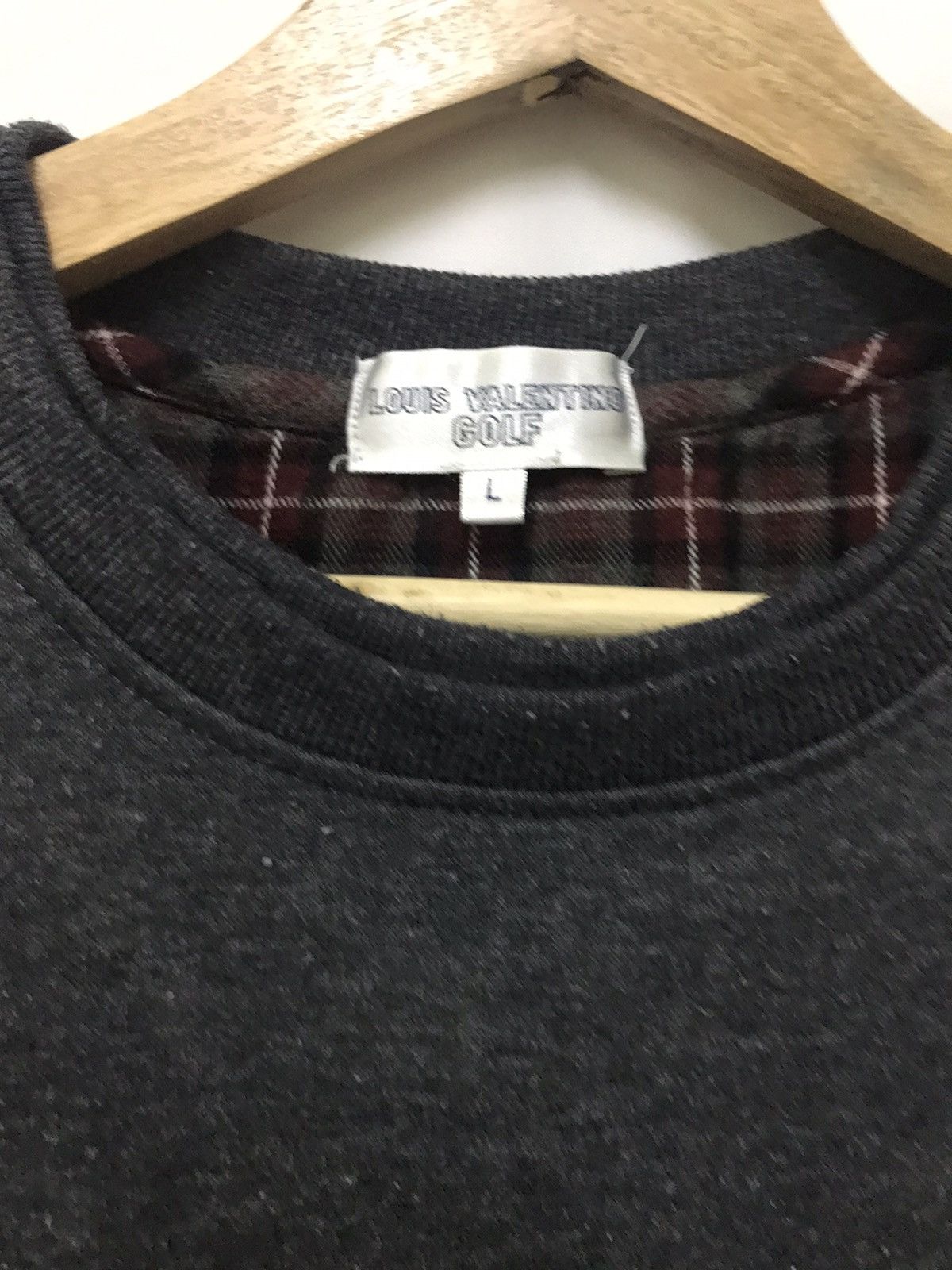 Valentino × Vintage Vintage 90s Louis Valentino Golf Small Pocket Sweatshirt Size US L / EU 52-54 / 3 - 4 Thumbnail