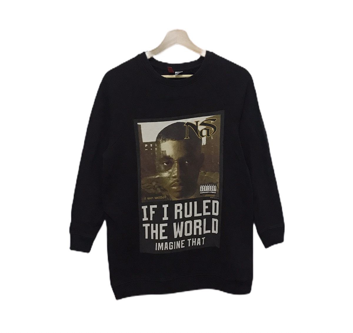 Band Tees × Rap Tees Rappers Sweatshirt Big Face Rare Size US XS / EU 42 / 0 - 1 Thumbnail