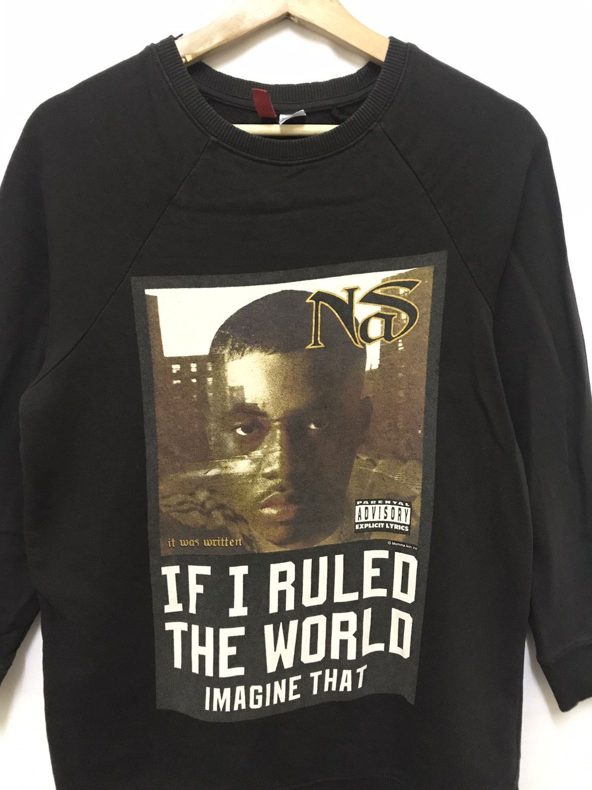 Band Tees × Rap Tees Rappers Sweatshirt Big Face Rare Size US XS / EU 42 / 0 - 2 Thumbnail