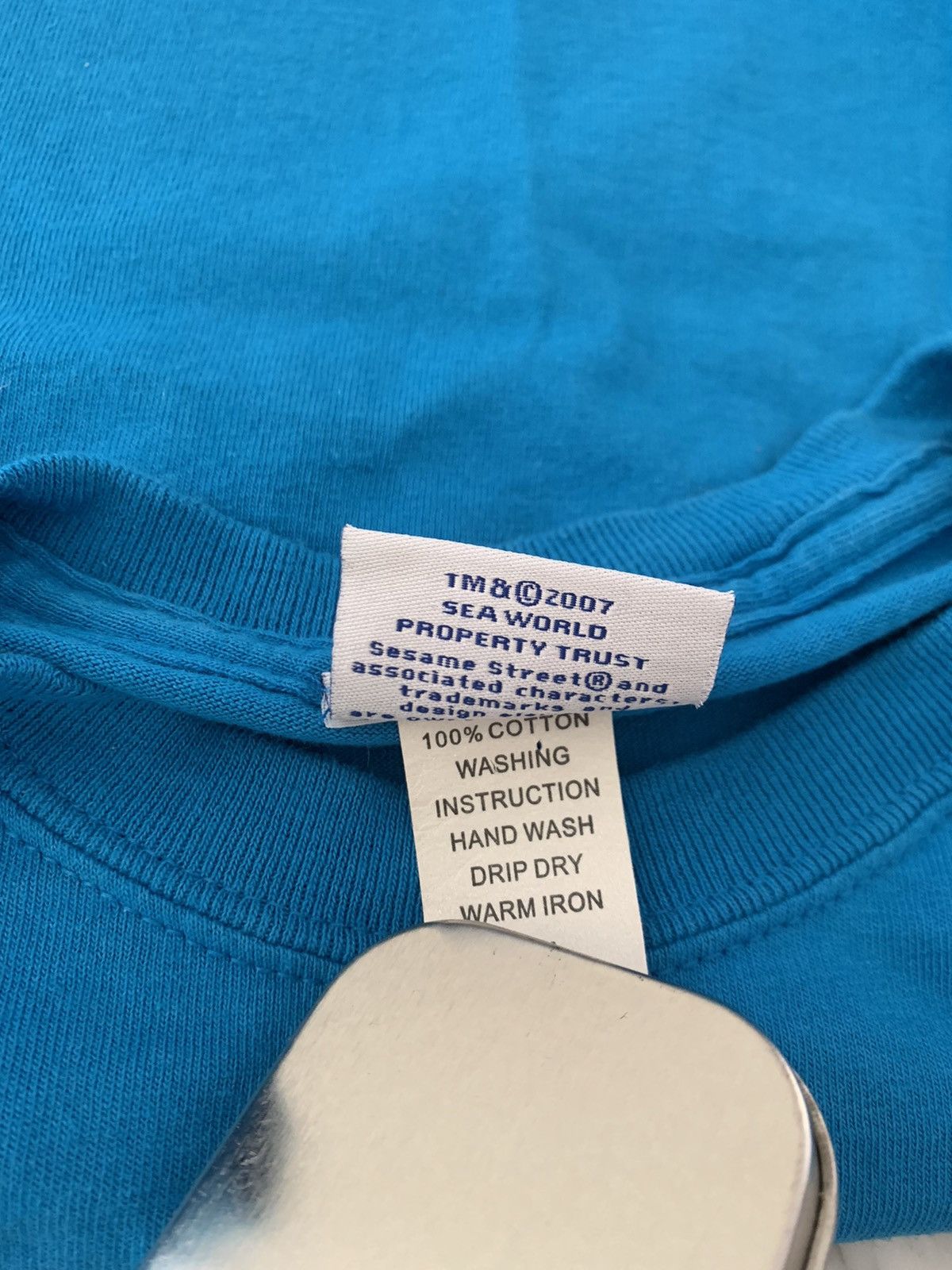 Cartoon Network VINTAGE / RETRO COOKIE MONSTER T-SHIRT Size US XL / EU 56 / 4 - 5 Thumbnail