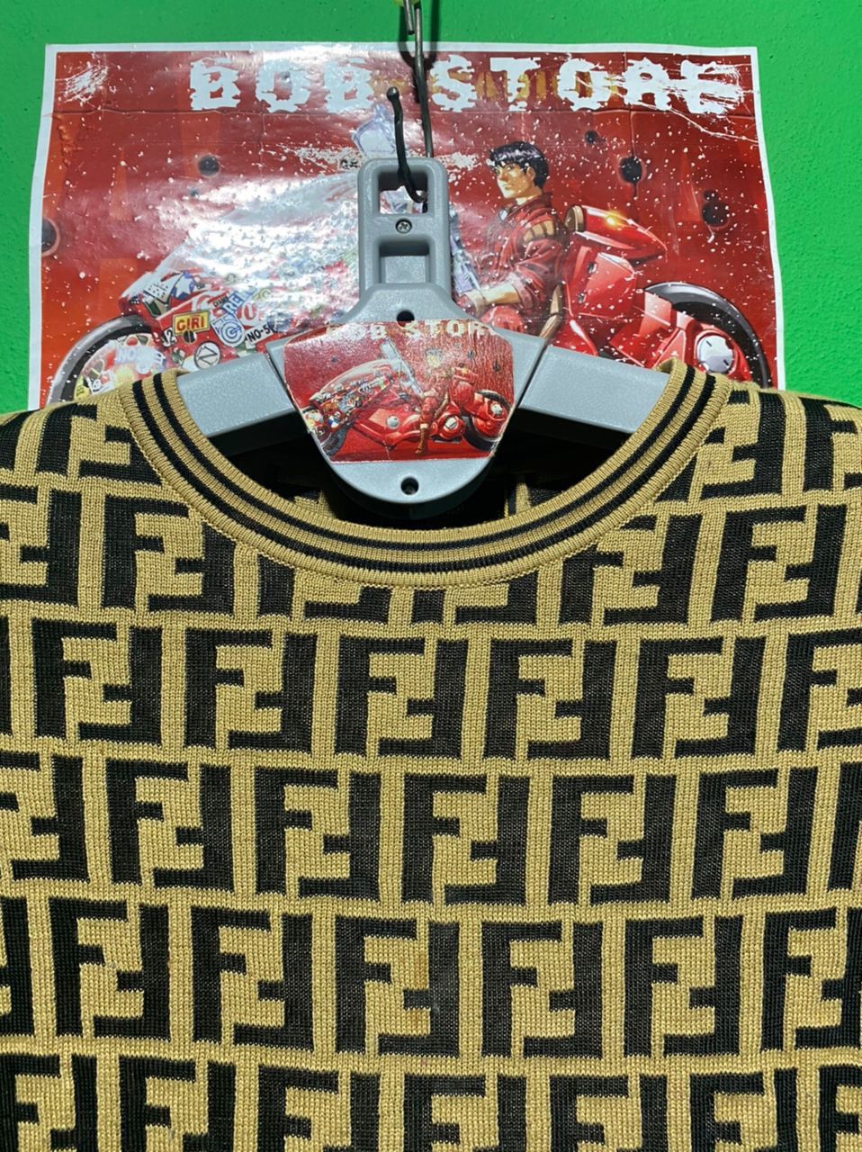 Fendi Fendi Roma Monogram Wool T Shirt Size M / US 6-8 / IT 42-44 - 7 Thumbnail