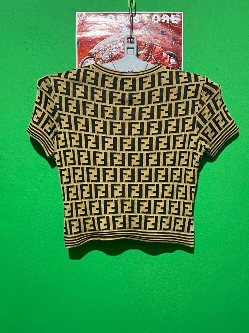 Fendi Fendi Roma Monogram Wool T Shirt Size M / US 6-8 / IT 42-44 - 2 Thumbnail