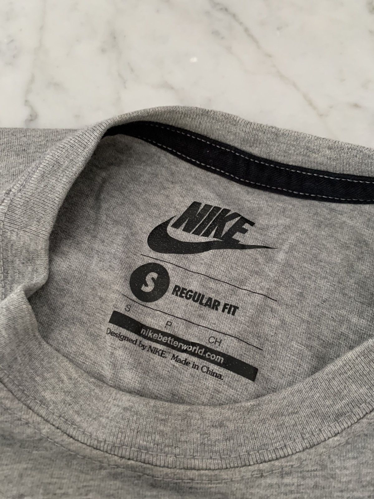Nike NIKE AIR FORCE 1 GREY T-SHIRT Size US S / EU 44-46 / 1 - 5 Thumbnail