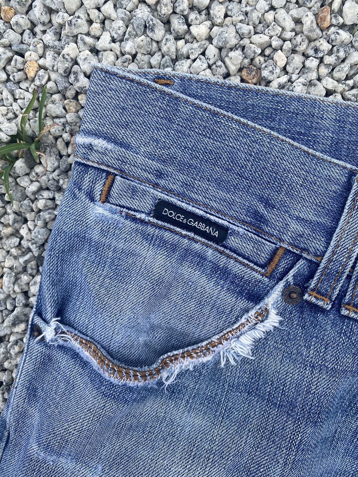 Dolce & Gabbana Dolce & Gabbana Distressed Jeans Size US 32 / EU 48 - 4 Thumbnail
