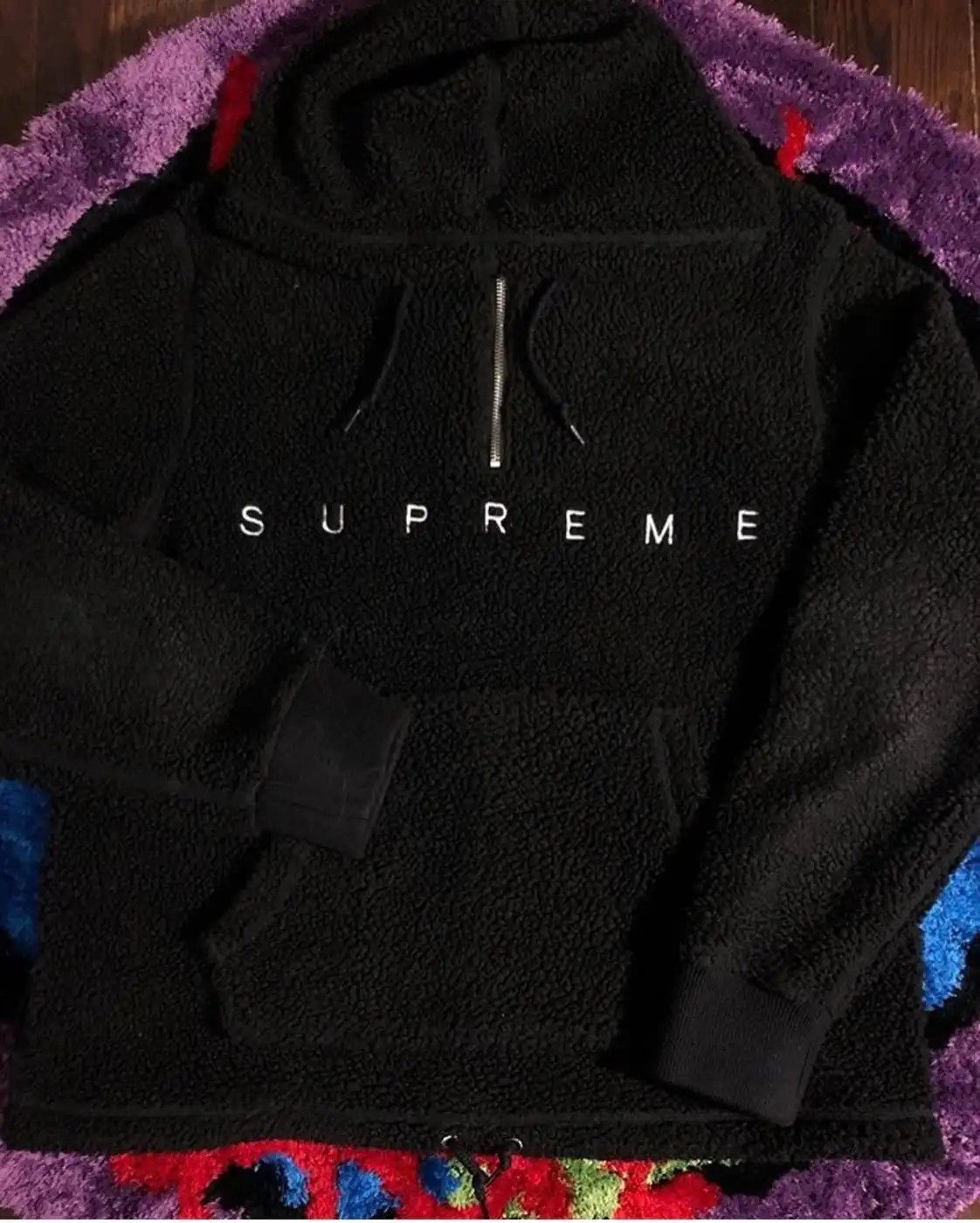 Supreme Supreme Sherpa Fleece Pullover | Grailed