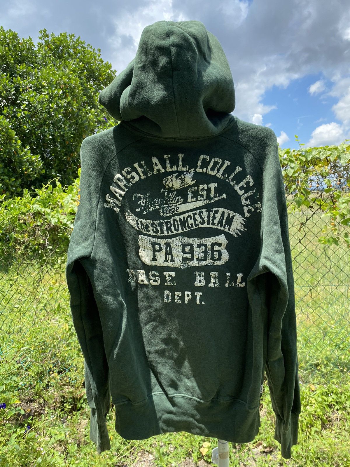 Vintage Thrashed Franklin & Marshall Collage Baseball DEPT