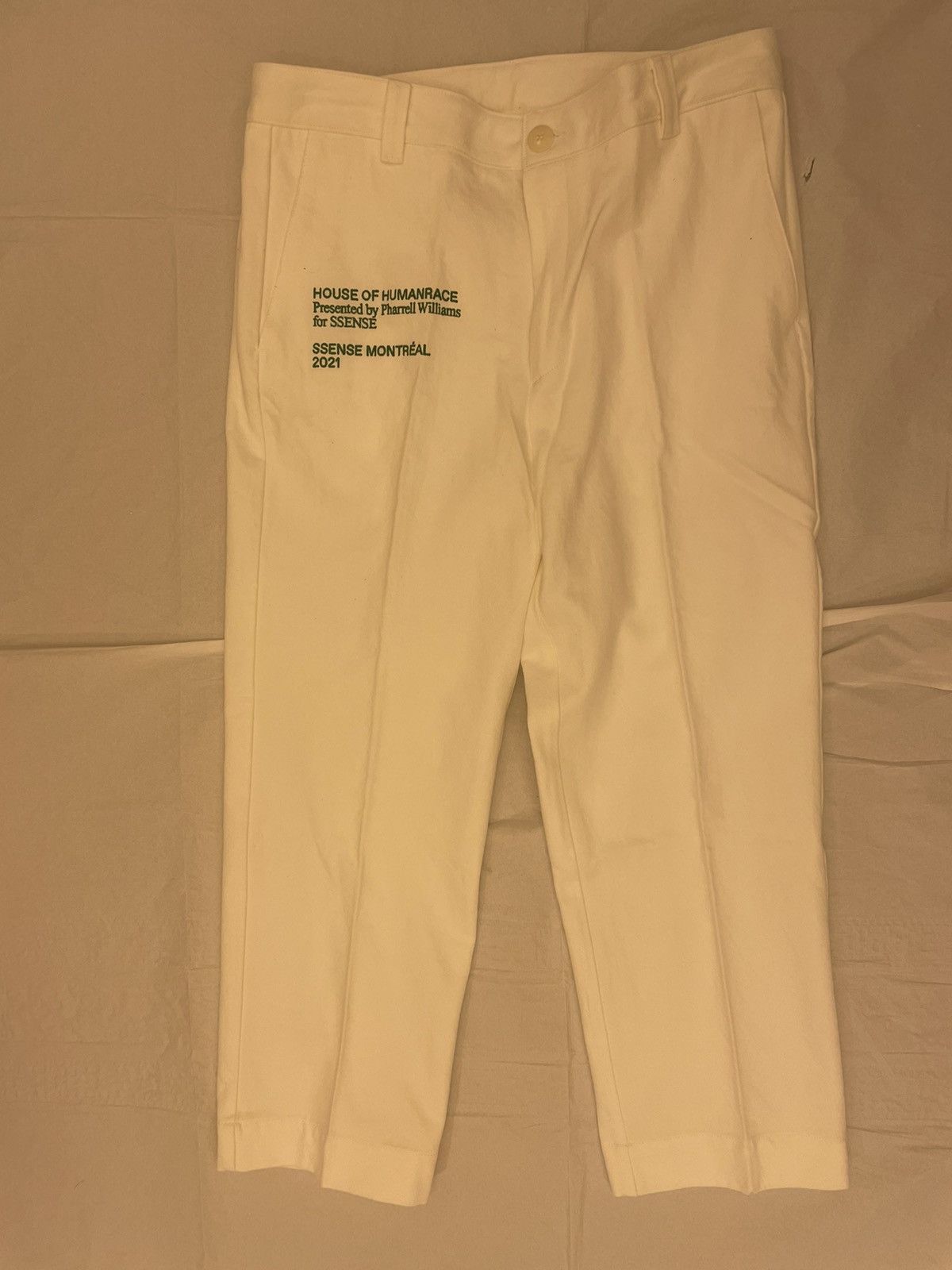 Pharrell SSENSE Pharrell off white HumanRace Pants Size US 34 / EU 50 - 3 Thumbnail