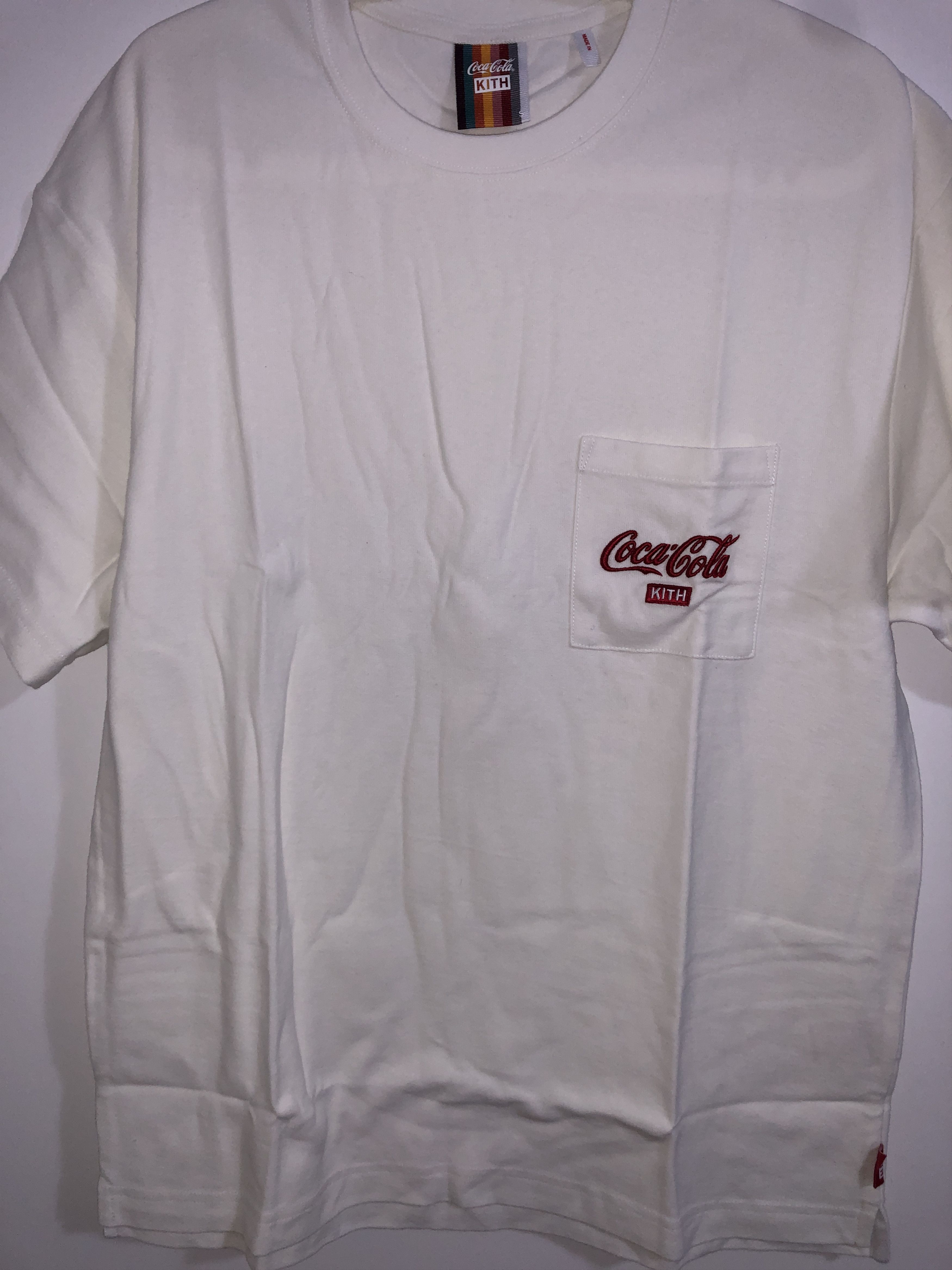 Coca Cola × Kith Kith x Coca-Cola Quinn Pocket Tee Size US S / EU 44-46 / 1 - 1 Thumbnail