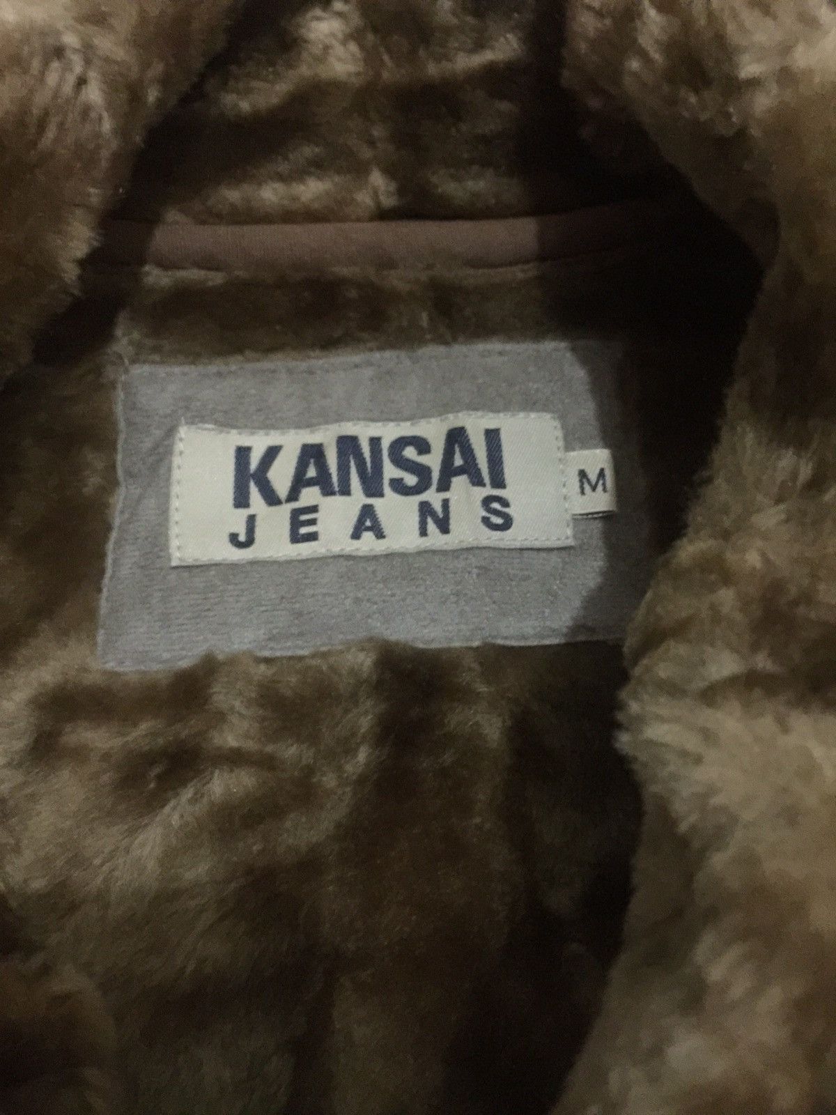 Japanese Brand Kansai Yamamoto Shearling Jacket Nice Design Size US S / EU 44-46 / 1 - 3 Thumbnail