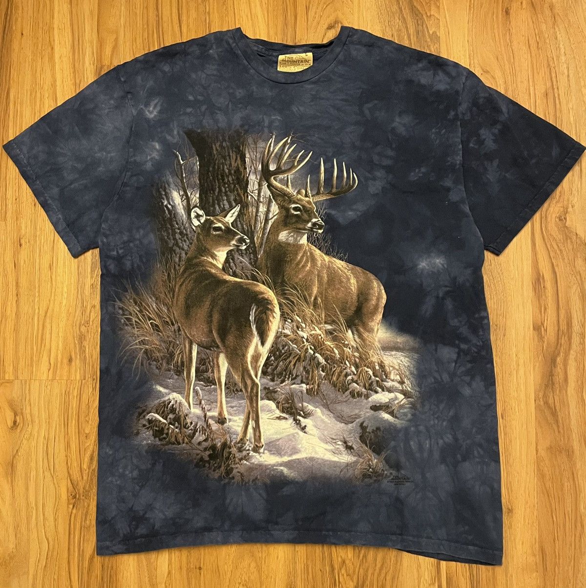 The Mountain The mountain tie dye deer tee 1999 | Grailed