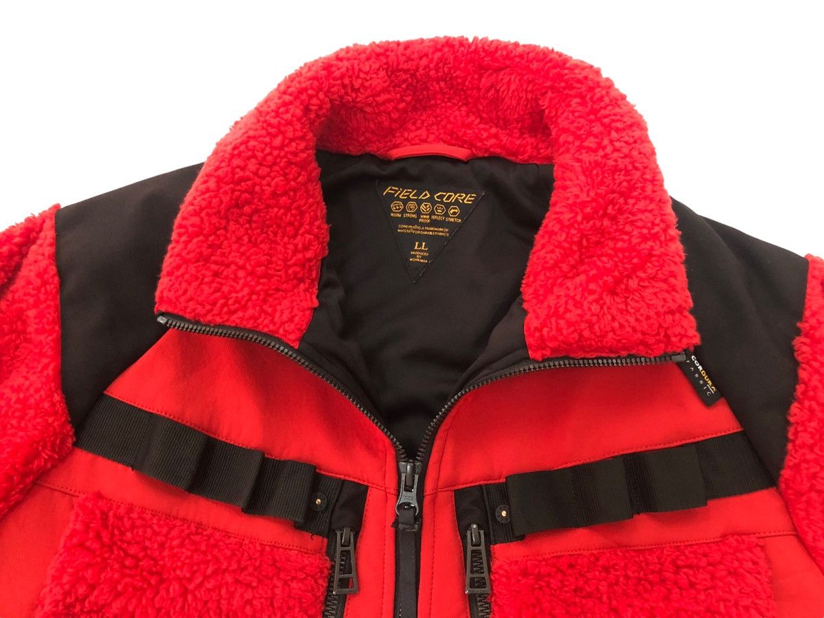 Gear for Sports × Japanese Brand 🔥 FIELDCORE X CORDURA FABRIC HYBRID FLEECE TACTICAL GORPCORE Size US XL / EU 56 / 4 - 5 Thumbnail