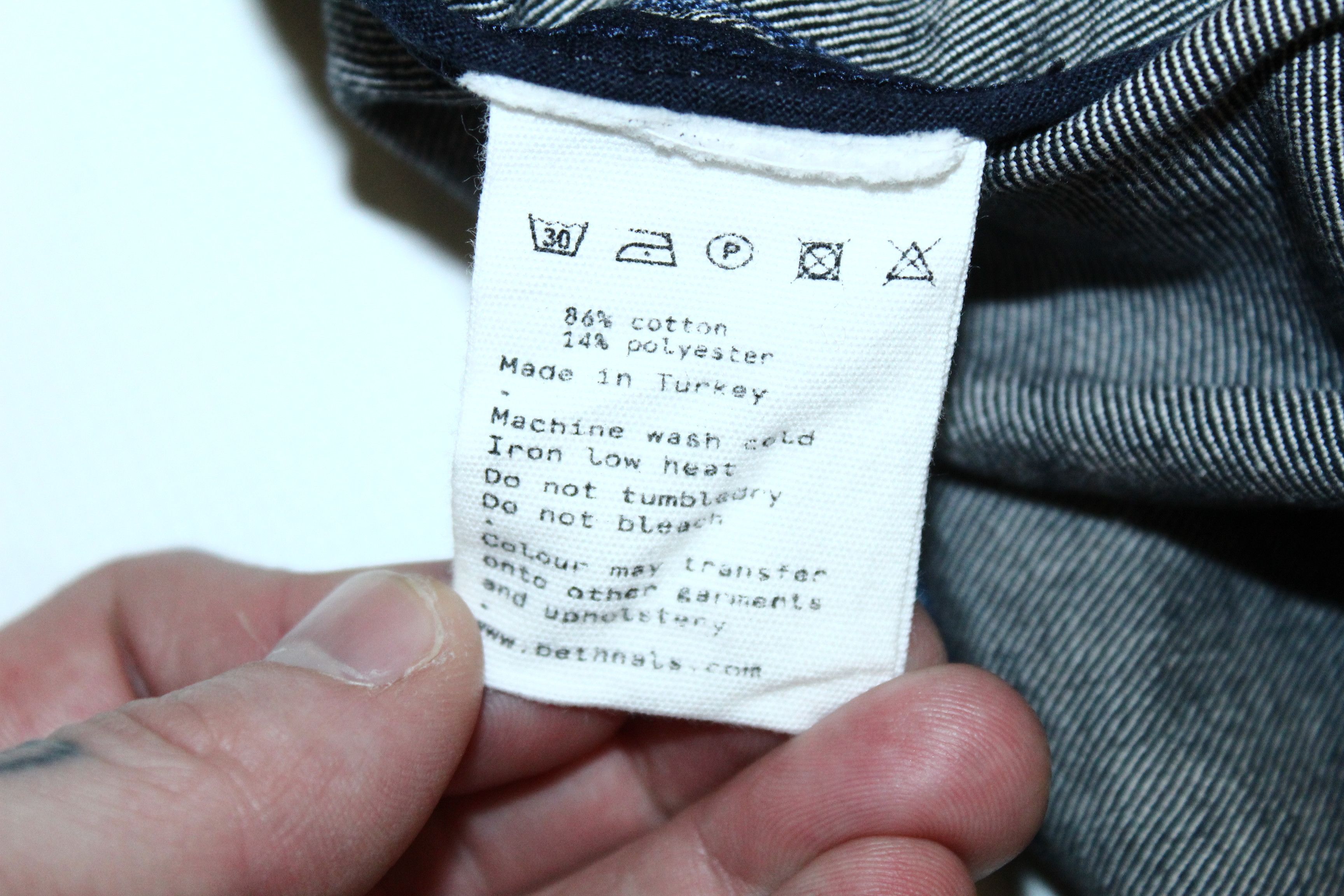 Garment Reproduction of Workers Bethnals Handcrafted Indigo-rinsed Soft denim work coat Size US L / EU 52-54 / 3 - 7 Thumbnail