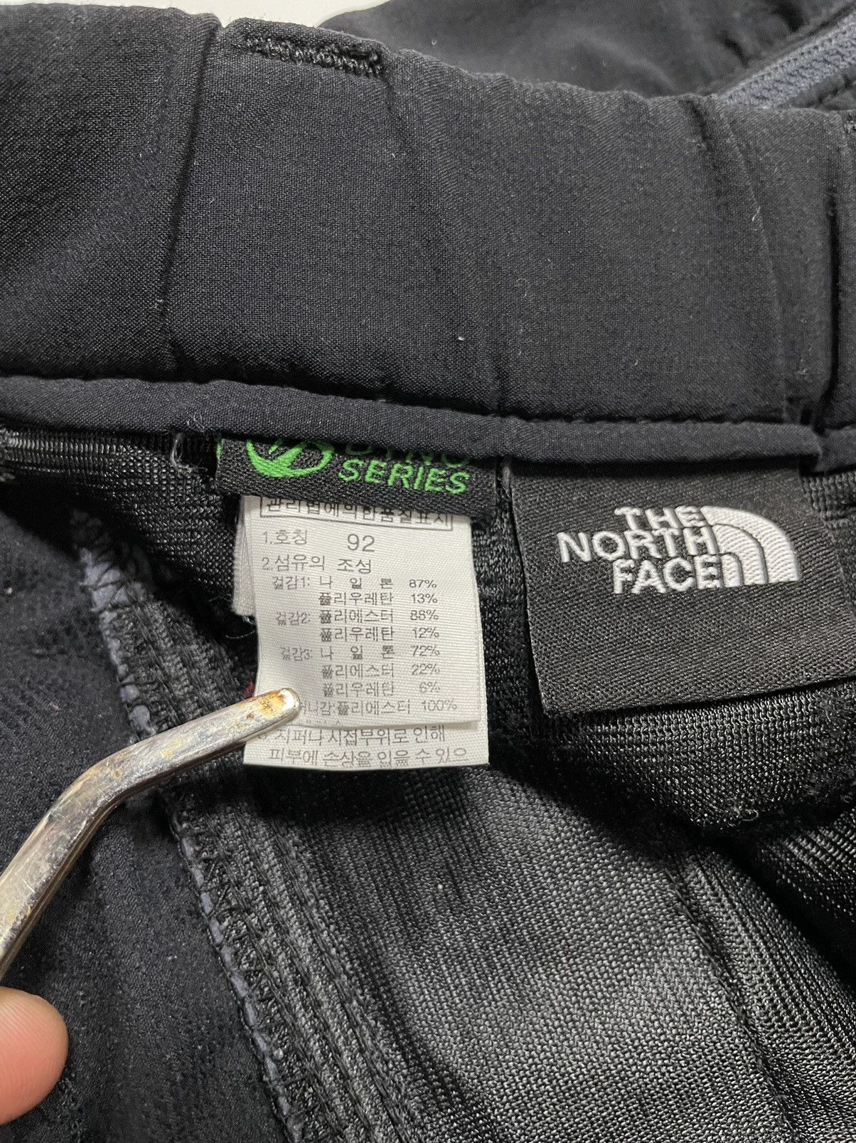 The North Face × Vintage Vintage The North Face Hiking Pant Dyno Series silver Black Size US 37 - 14 Thumbnail