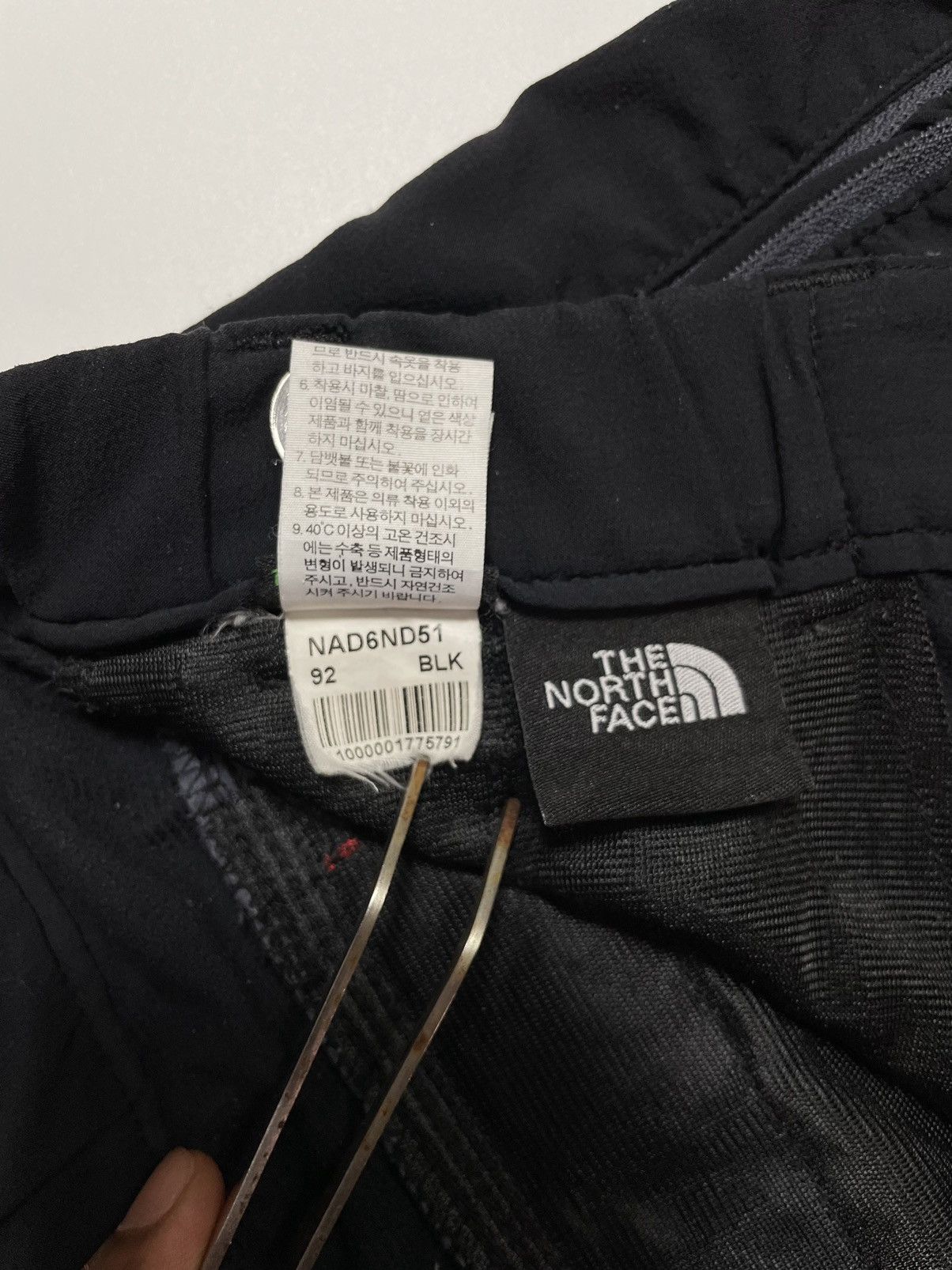 The North Face × Vintage Vintage The North Face Hiking Pant Dyno Series silver Black Size US 37 - 18 Thumbnail