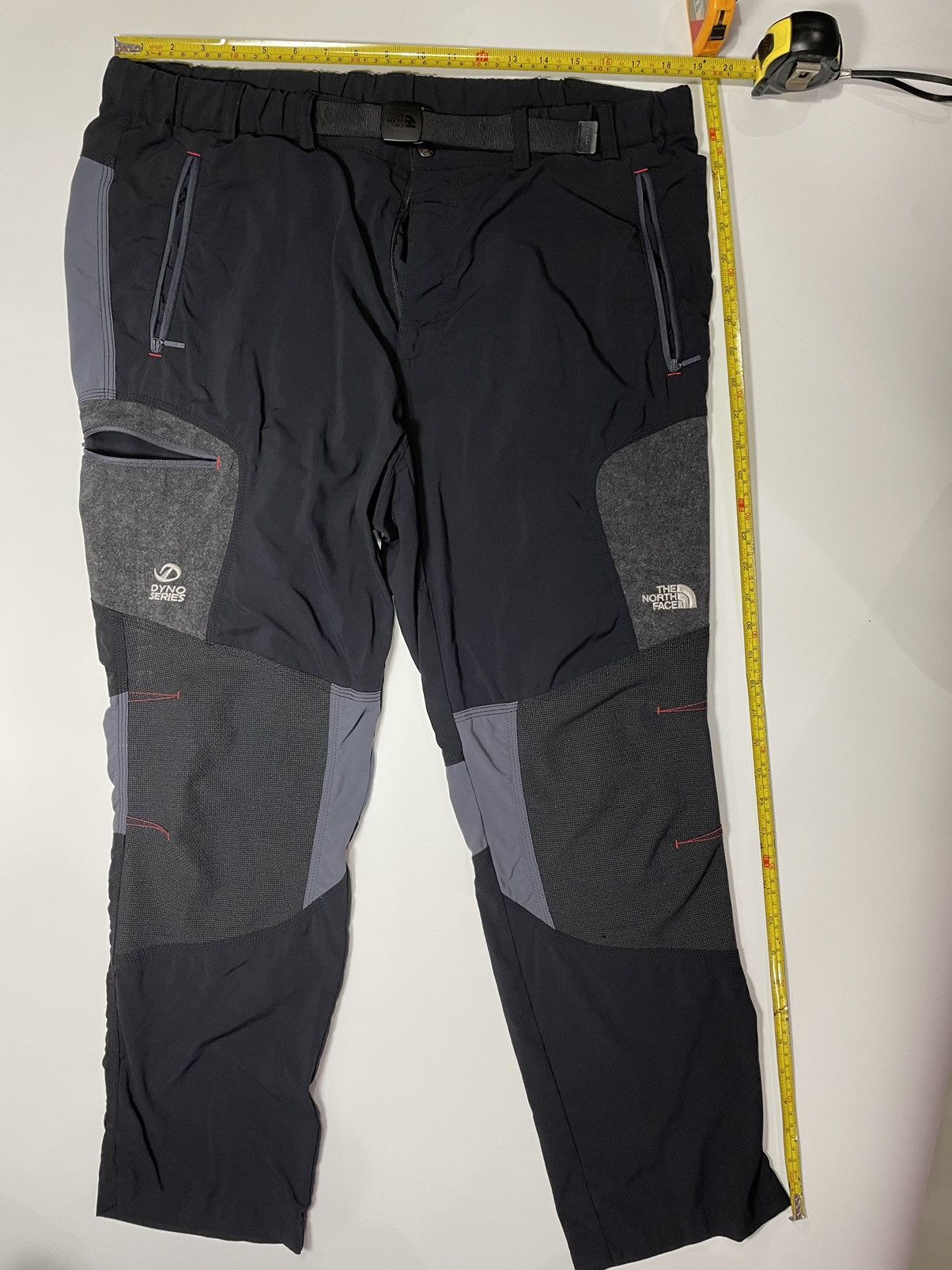 The North Face × Vintage Vintage The North Face Hiking Pant Dyno Series silver Black Size US 37 - 21 Thumbnail
