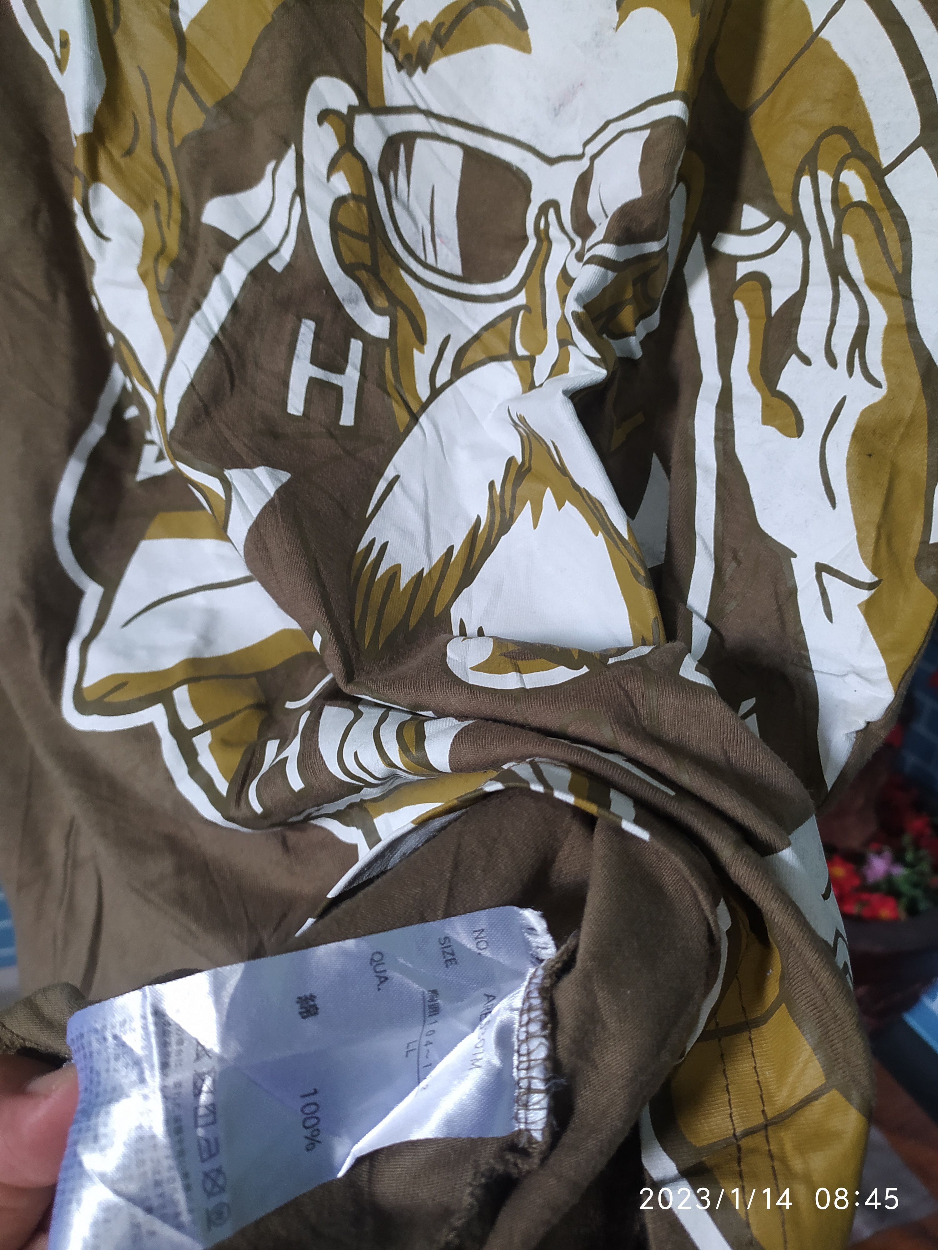 Anime × Cartoon Network × Vintage 💥Vintage Dragon Ball Kame-Sennin Muten Roshi Tees 💥RARE💥 Size US L / EU 52-54 / 3 - 3 Thumbnail