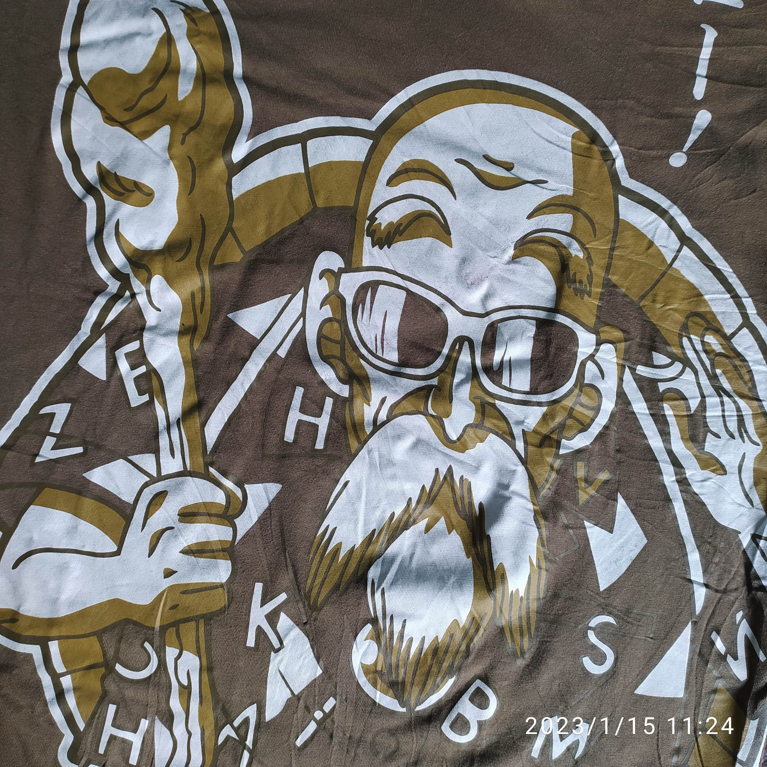 Anime × Cartoon Network × Vintage 💥Vintage Dragon Ball Kame-Sennin Muten Roshi Tees 💥RARE💥 Size US L / EU 52-54 / 3 - 6 Thumbnail