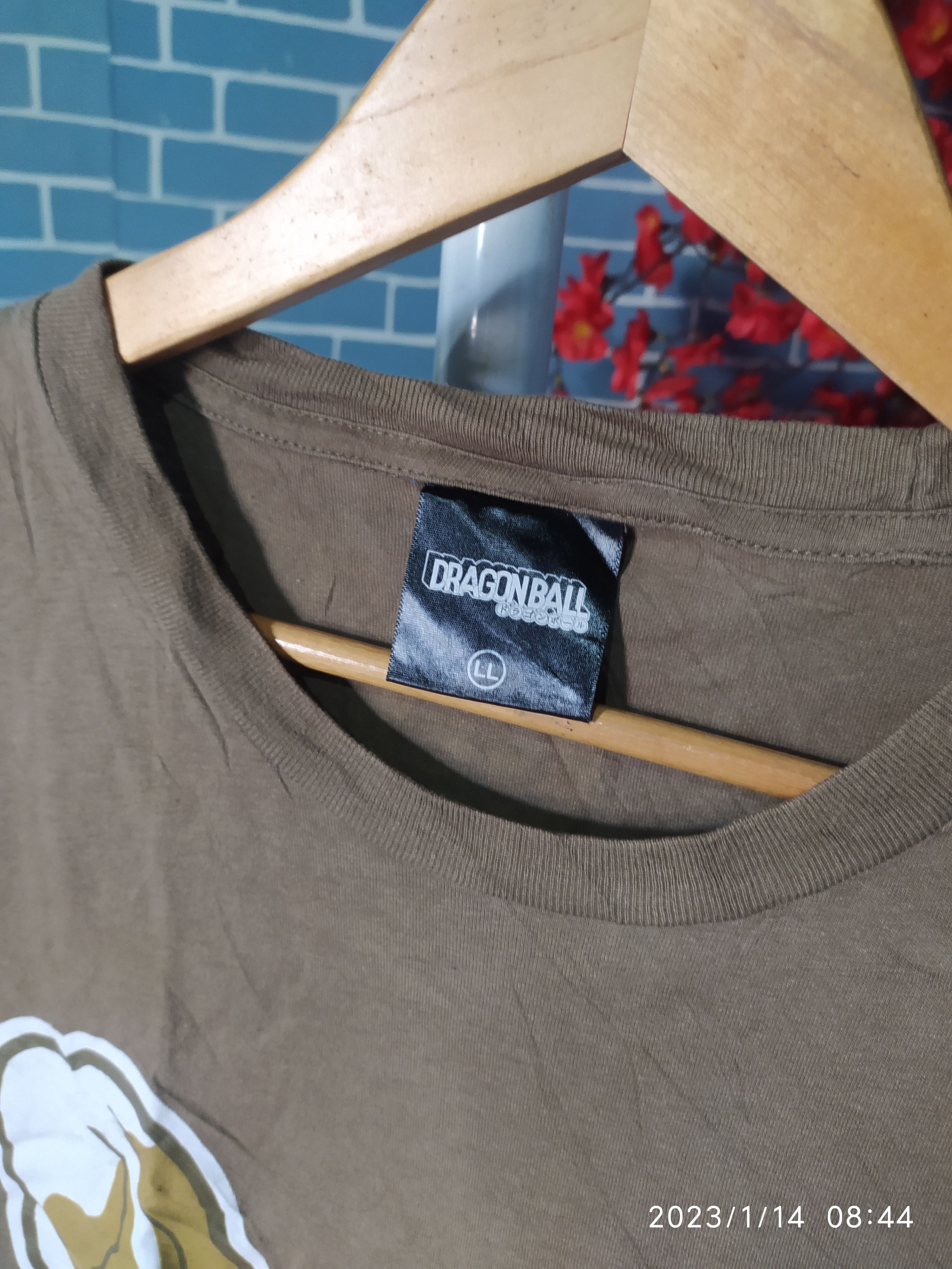 Anime × Cartoon Network × Vintage 💥Vintage Dragon Ball Kame-Sennin Muten Roshi Tees 💥RARE💥 Size US L / EU 52-54 / 3 - 5 Thumbnail