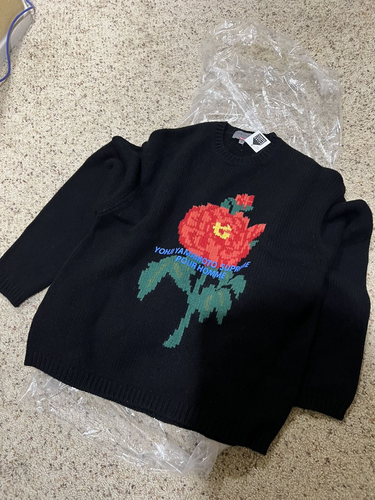 Supreme Yohji Yamamoto Sweater M supreme Yohji yamamoto sweater m