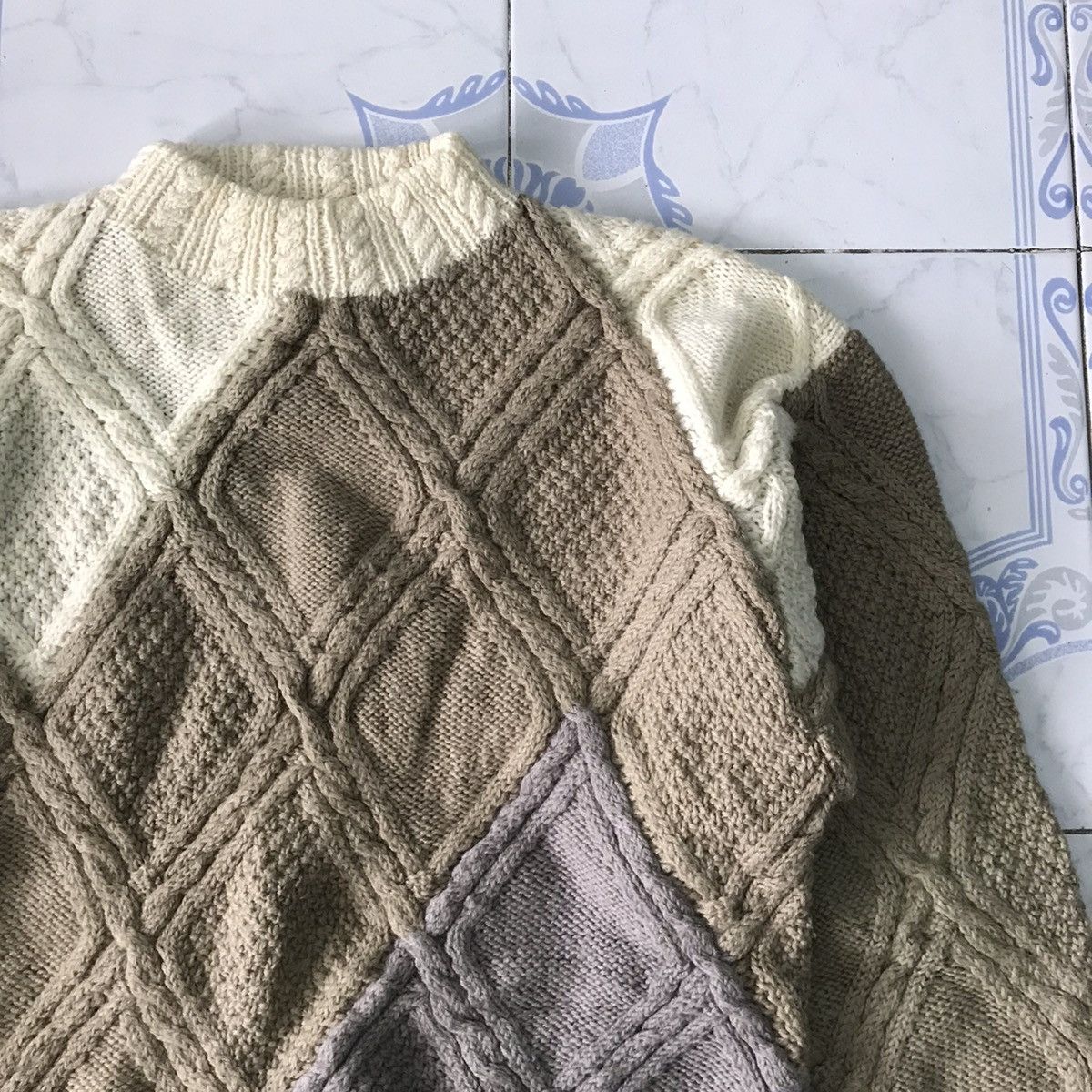 Japanese Brand Cable Knitwear Jumper Dolce Elegance Size US S / EU 44-46 / 1 - 5 Thumbnail