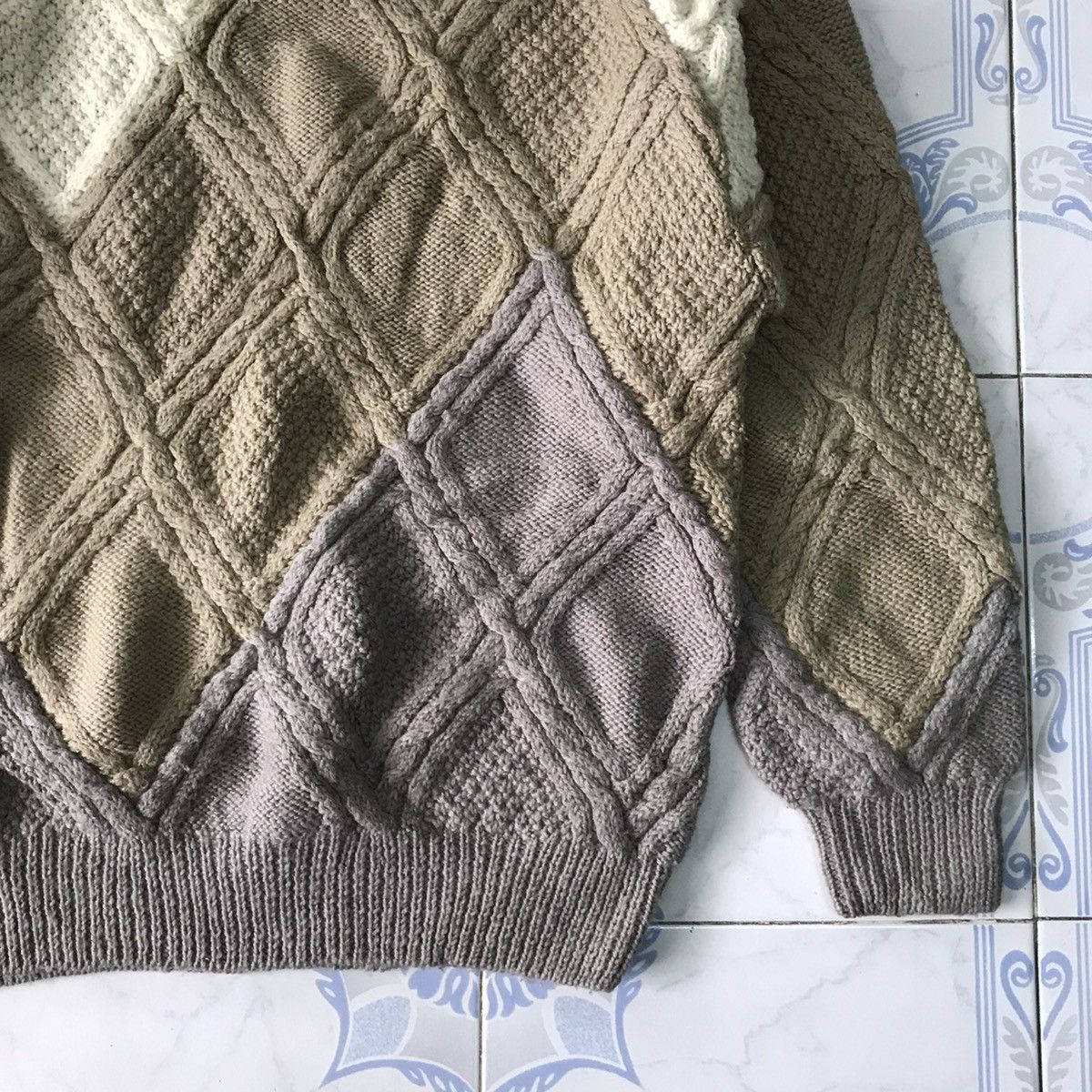 Japanese Brand Cable Knitwear Jumper Dolce Elegance Size US S / EU 44-46 / 1 - 4 Thumbnail