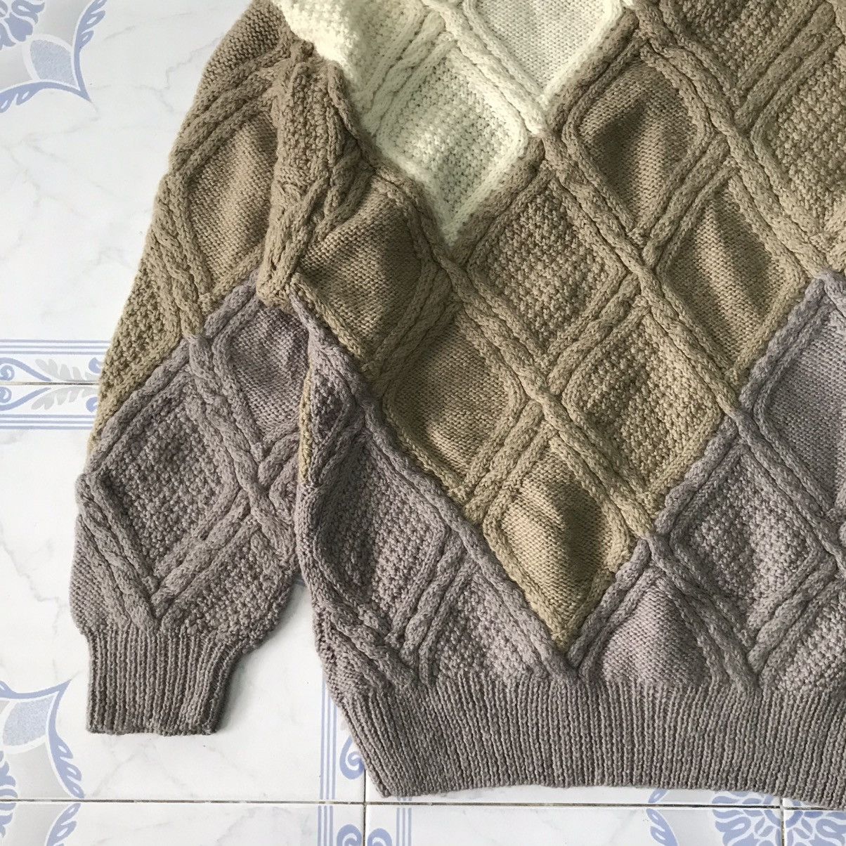 Japanese Brand Cable Knitwear Jumper Dolce Elegance Size US S / EU 44-46 / 1 - 7 Thumbnail