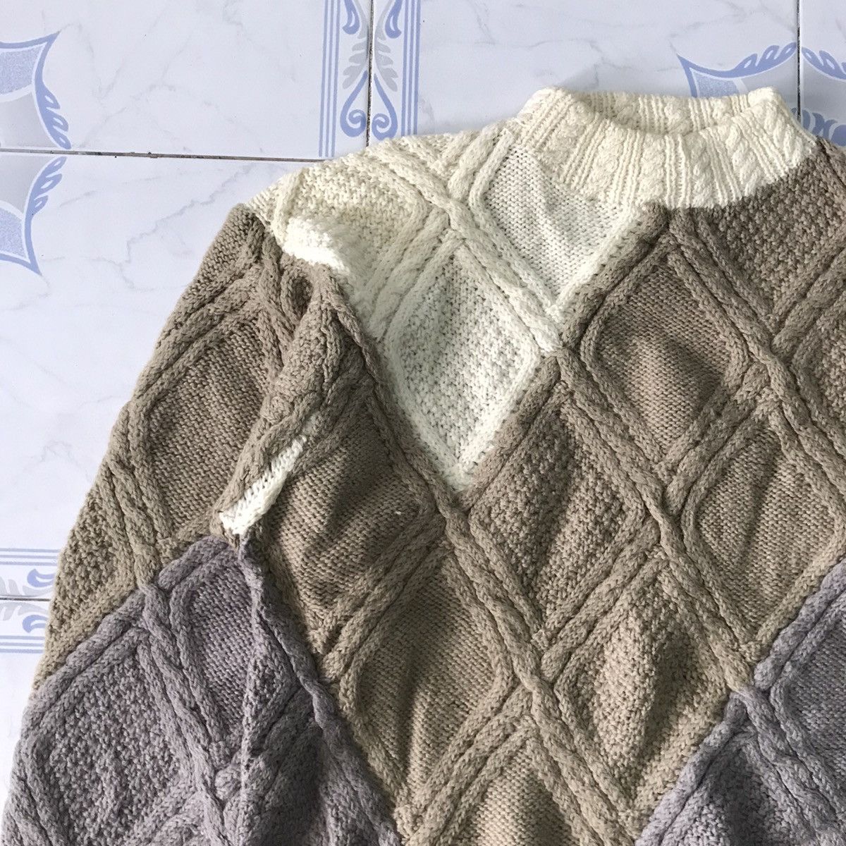 Japanese Brand Cable Knitwear Jumper Dolce Elegance Size US S / EU 44-46 / 1 - 6 Thumbnail