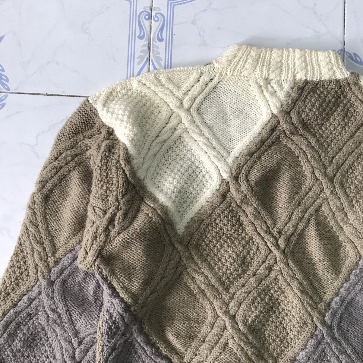 Japanese Brand Cable Knitwear Jumper Dolce Elegance Size US S / EU 44-46 / 1 - 10 Thumbnail