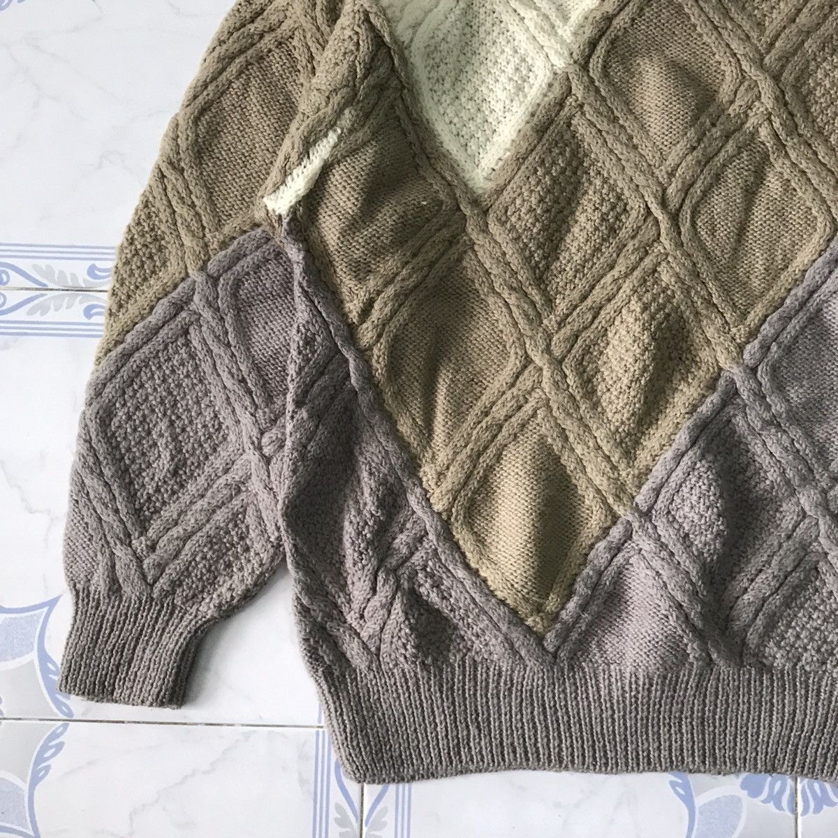 Japanese Brand Cable Knitwear Jumper Dolce Elegance Size US S / EU 44-46 / 1 - 3 Thumbnail