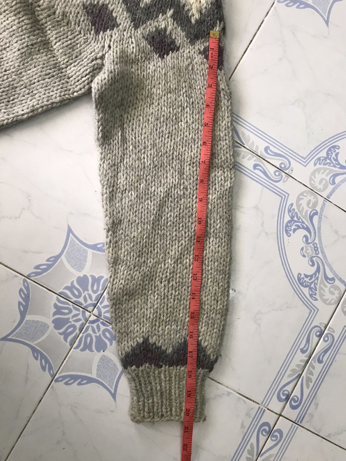 Vintage Vtg Hand Knitting Gim Sportswear Jumper Sweater Size US M / EU 48-50 / 2 - 14 Thumbnail