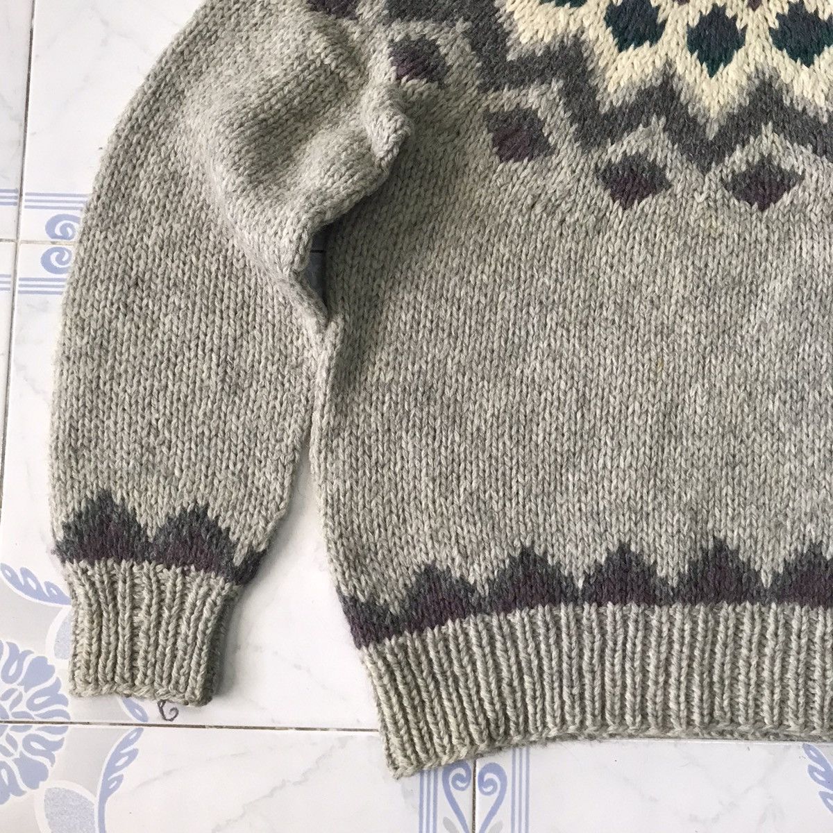 Vintage Vtg Hand Knitting Gim Sportswear Jumper Sweater Size US M / EU 48-50 / 2 - 3 Thumbnail
