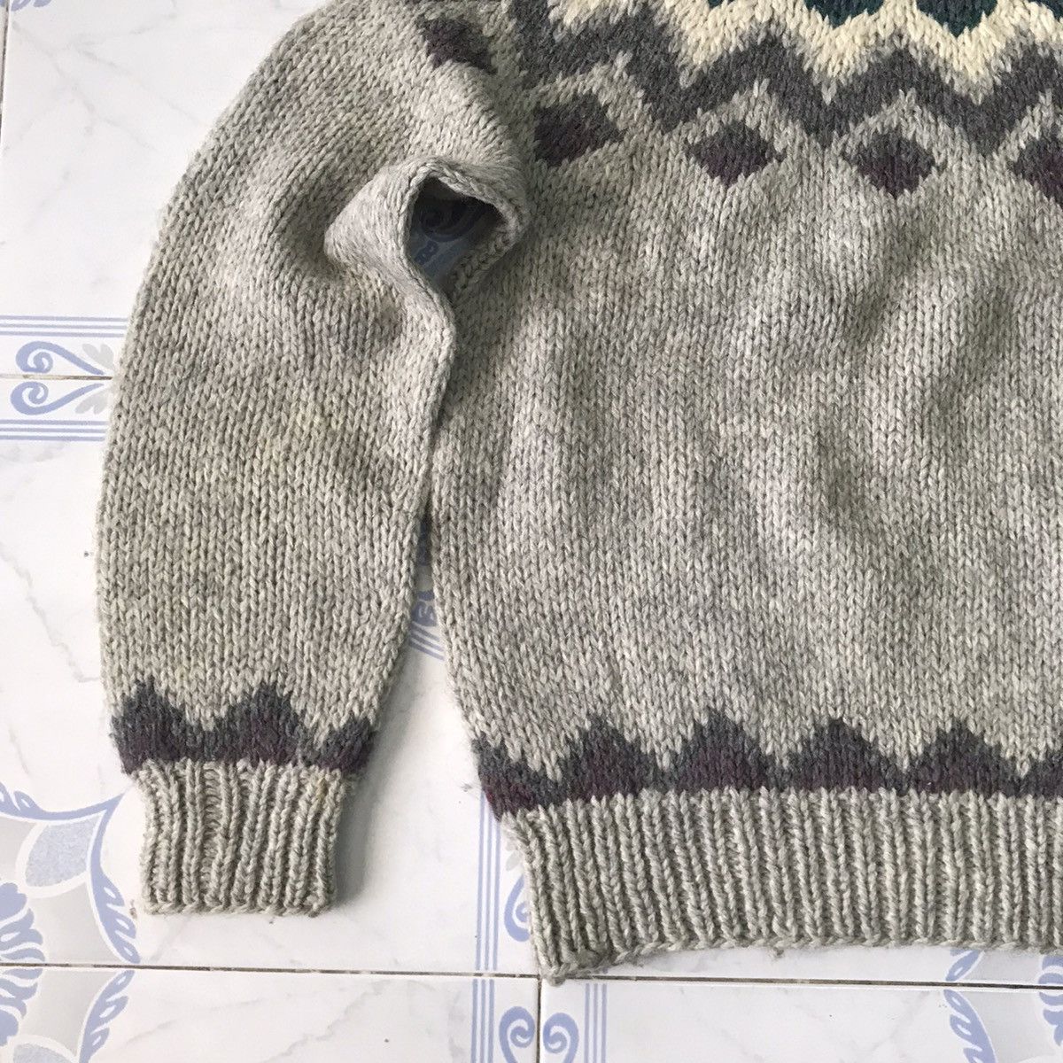 Vintage Vtg Hand Knitting Gim Sportswear Jumper Sweater Size US M / EU 48-50 / 2 - 8 Thumbnail