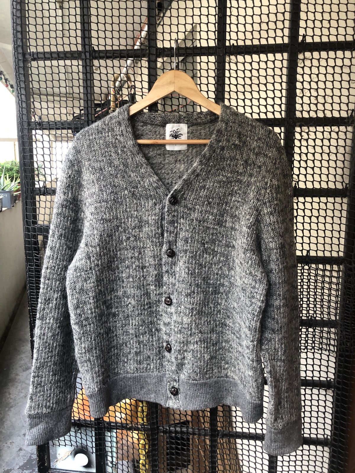 Aran Isles Knitwear × Japanese Brand SUNNY LABEL JAPAN KNITWEAR CARDIGAN Size US M / EU 48-50 / 2 - 1 Thumbnail