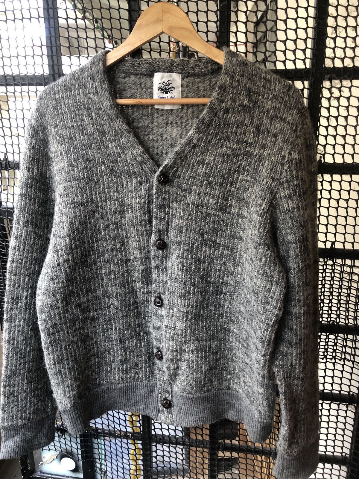 Aran Isles Knitwear × Japanese Brand SUNNY LABEL JAPAN KNITWEAR CARDIGAN Size US M / EU 48-50 / 2 - 3 Thumbnail