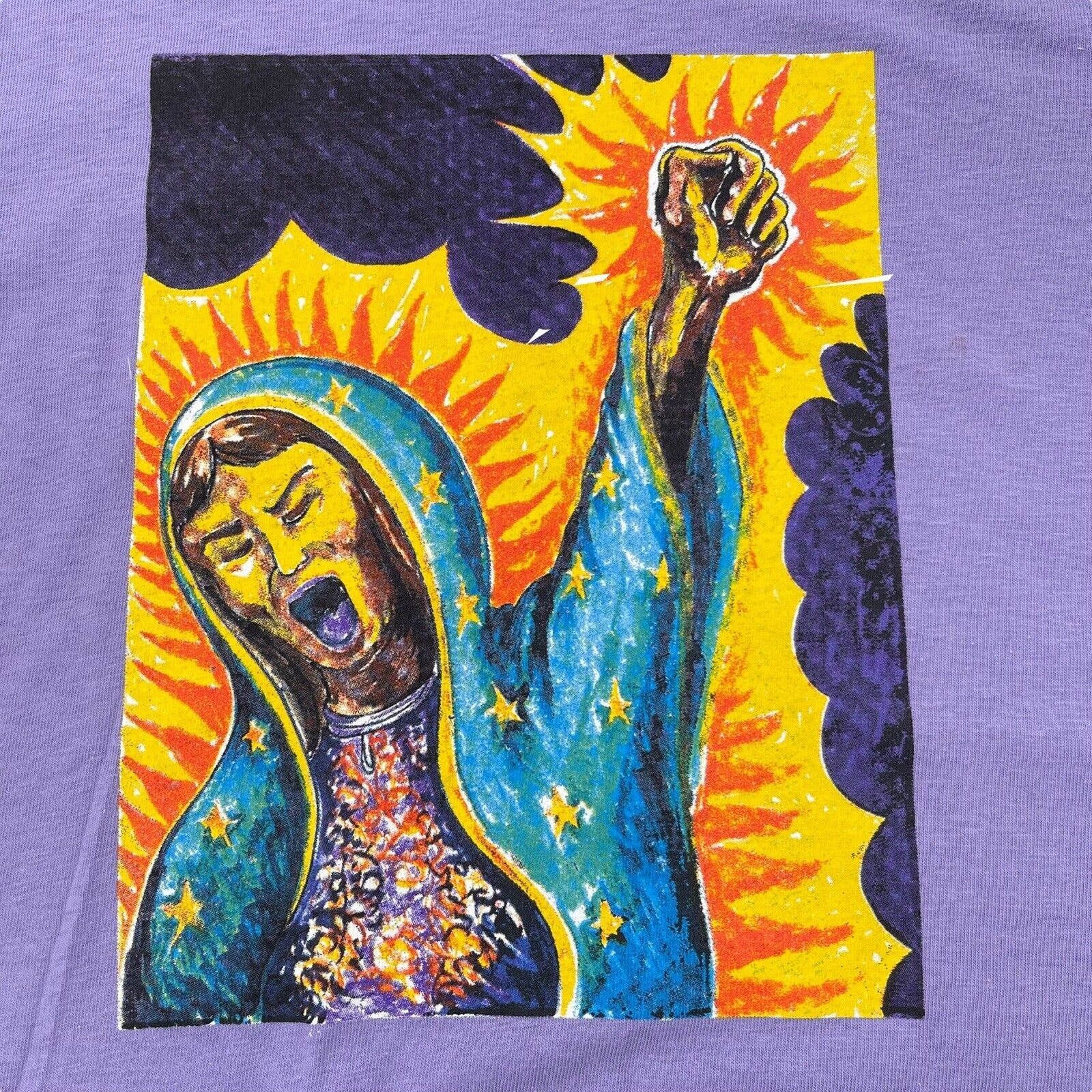 Vintage Vintage Hi-Cru By Stedman T-Shirt Virgen De Guadalupe Scream Size US M / EU 48-50 / 2 - 2 Preview