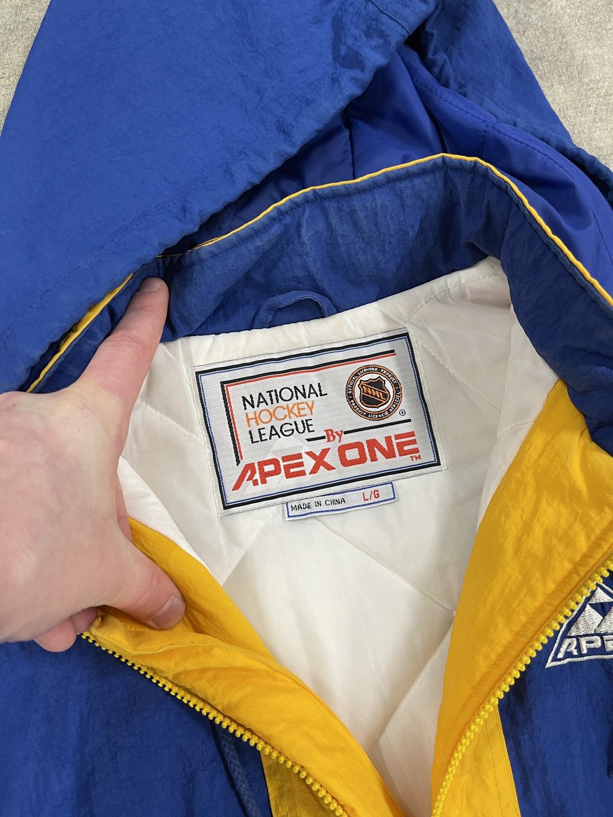 Apex One × NHL × Vintage Vintage St. Louis Blues Apex One Jacket - RARE Size US L / EU 52-54 / 3 - 5 Thumbnail