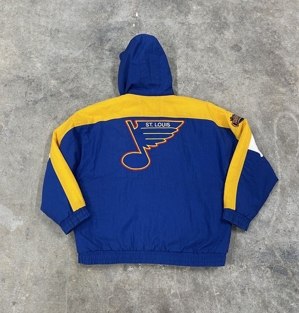 Apex One × NHL × Vintage Vintage St. Louis Blues Apex One Jacket - RARE Size US L / EU 52-54 / 3 - 2 Thumbnail