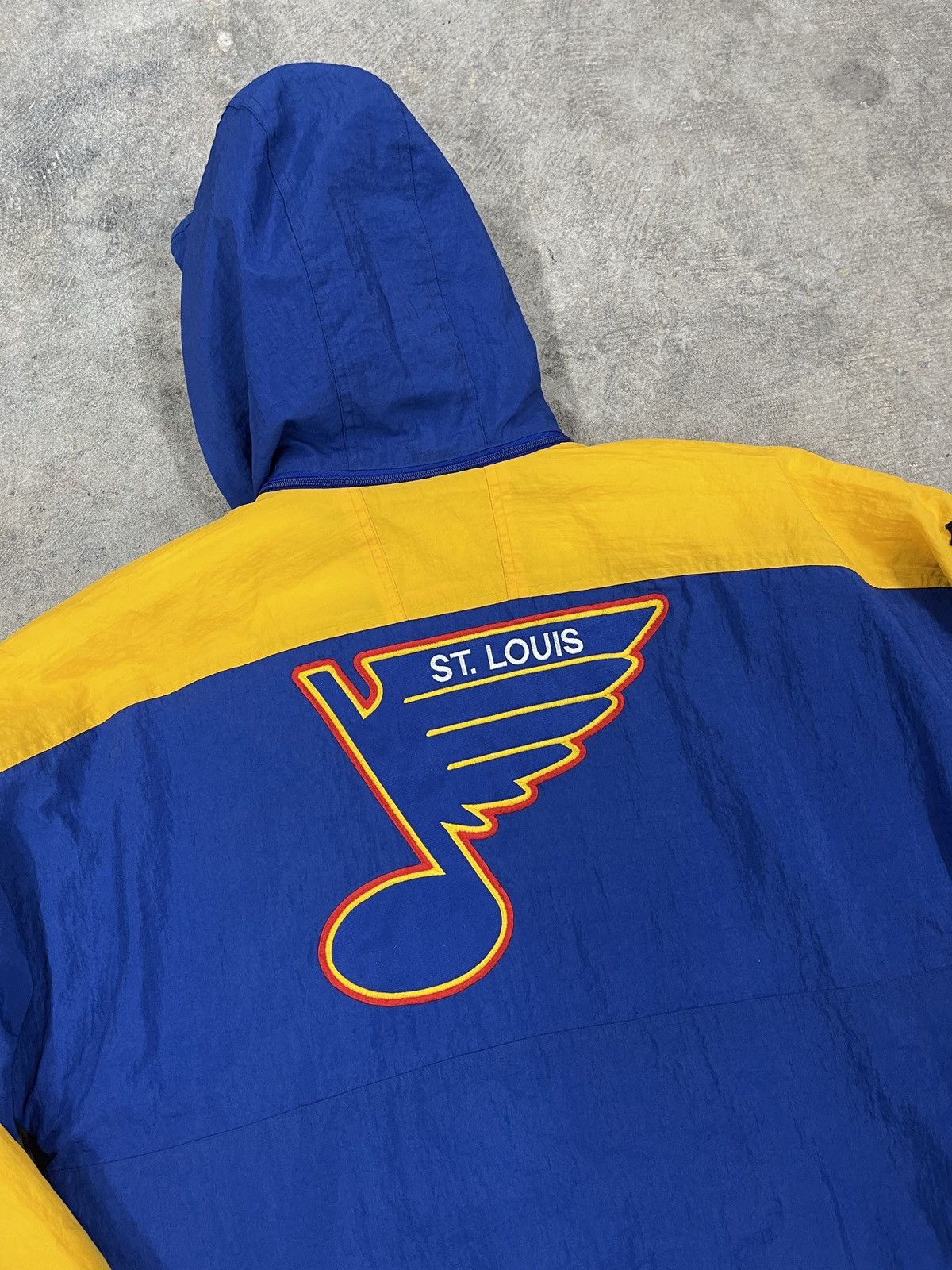 Apex One × NHL × Vintage Vintage St. Louis Blues Apex One Jacket - RARE Size US L / EU 52-54 / 3 - 7 Thumbnail