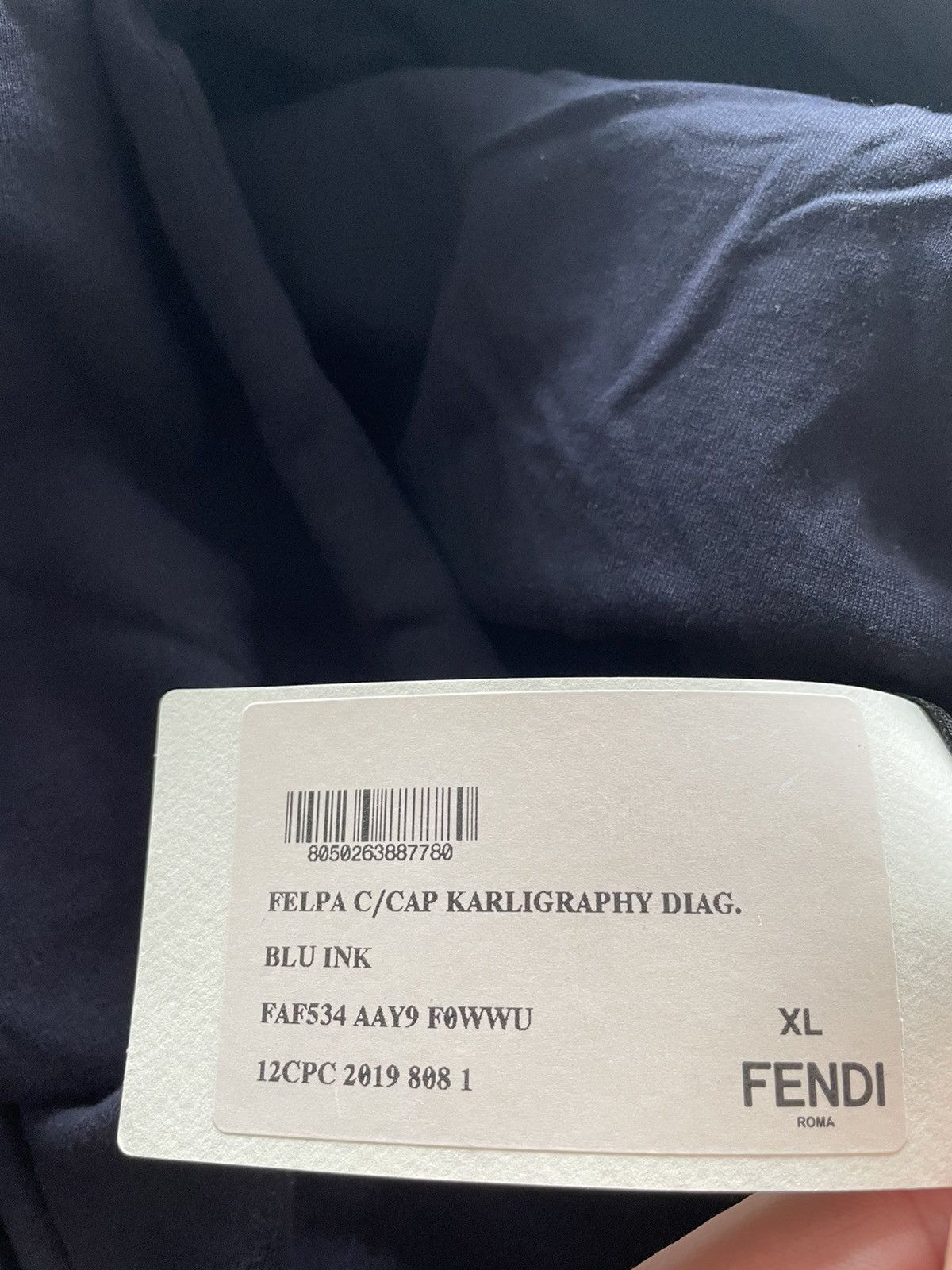 Fendi Brand New Super Runway FF Fendi Logo Hoodie Size US L / EU 52-54 / 3 - 16 Thumbnail