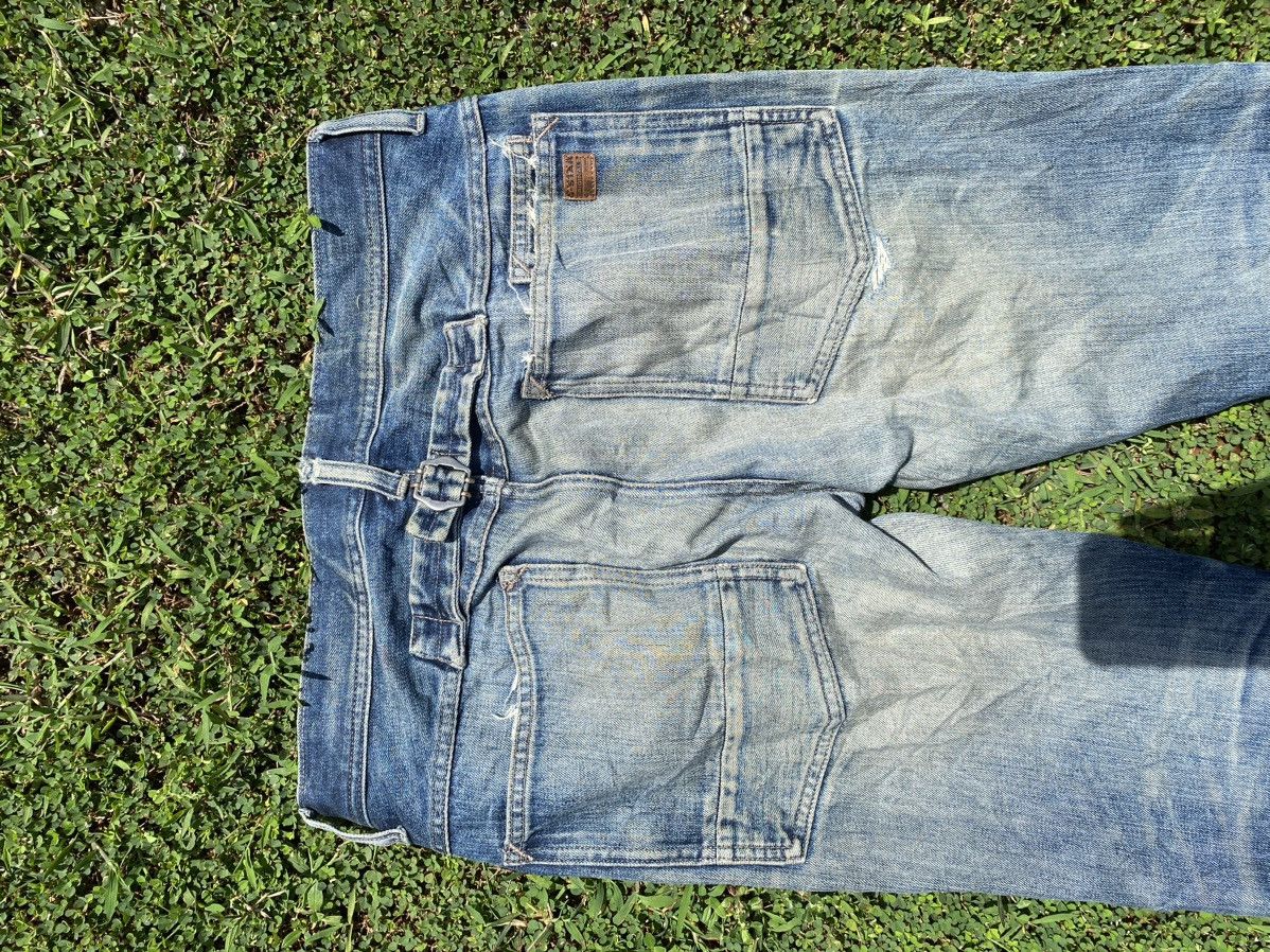 Japanese Brand Distressed G-Star Raw DNM Jeans Size US 30 / EU 46 - 10 Thumbnail