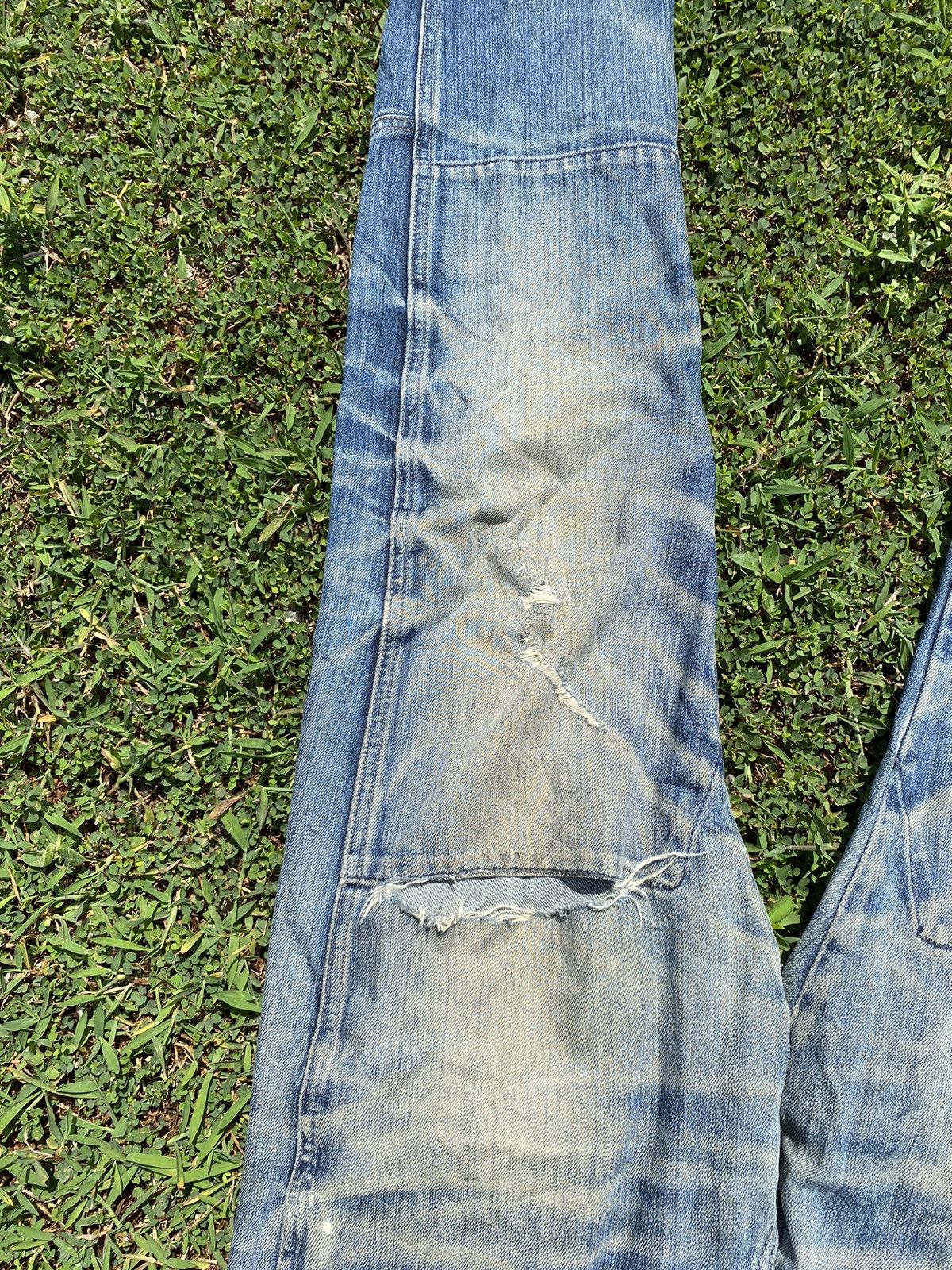 Japanese Brand Distressed G-Star Raw DNM Jeans Size US 30 / EU 46 - 6 Thumbnail
