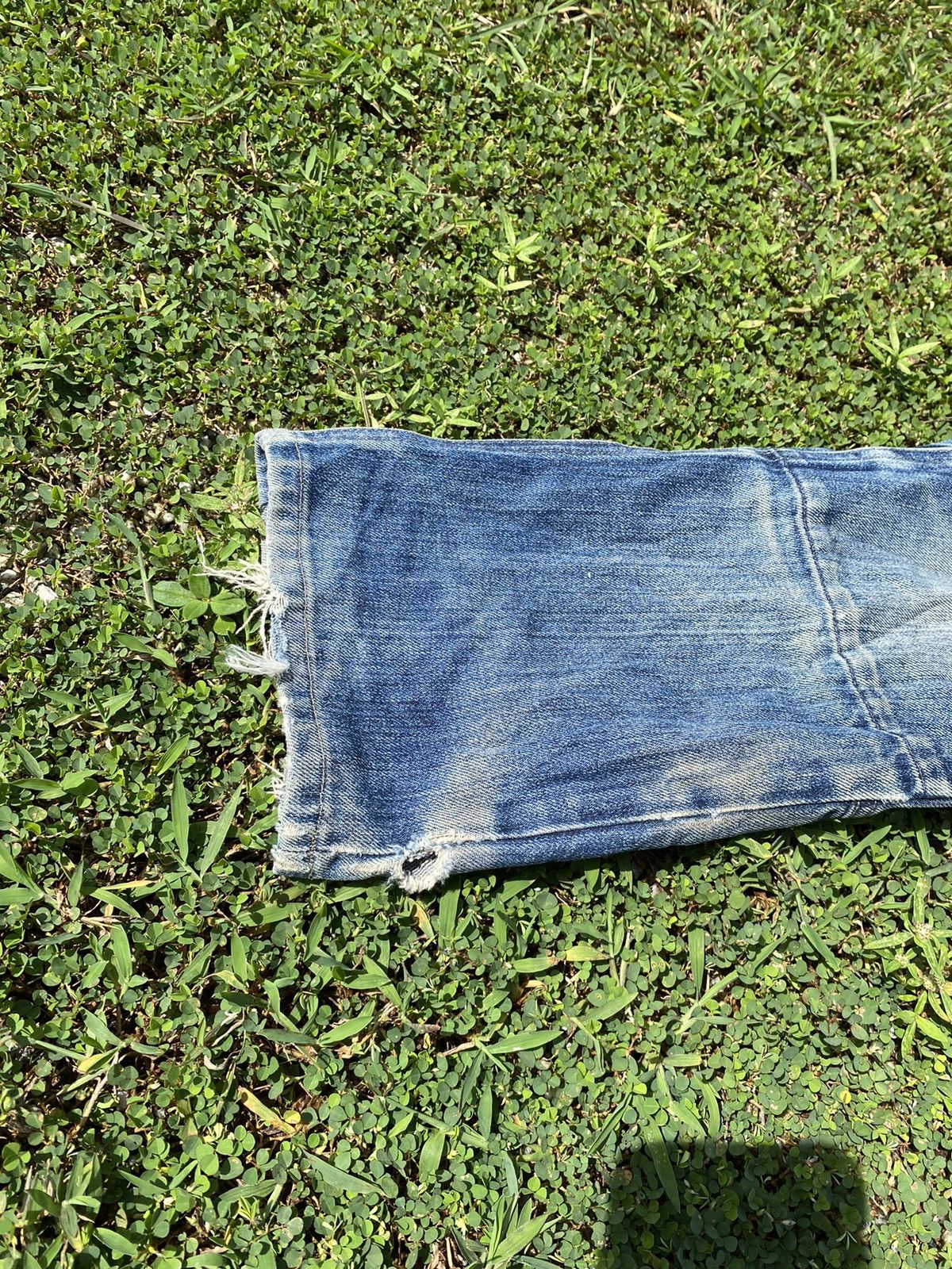 Japanese Brand Distressed G-Star Raw DNM Jeans Size US 30 / EU 46 - 12 Thumbnail