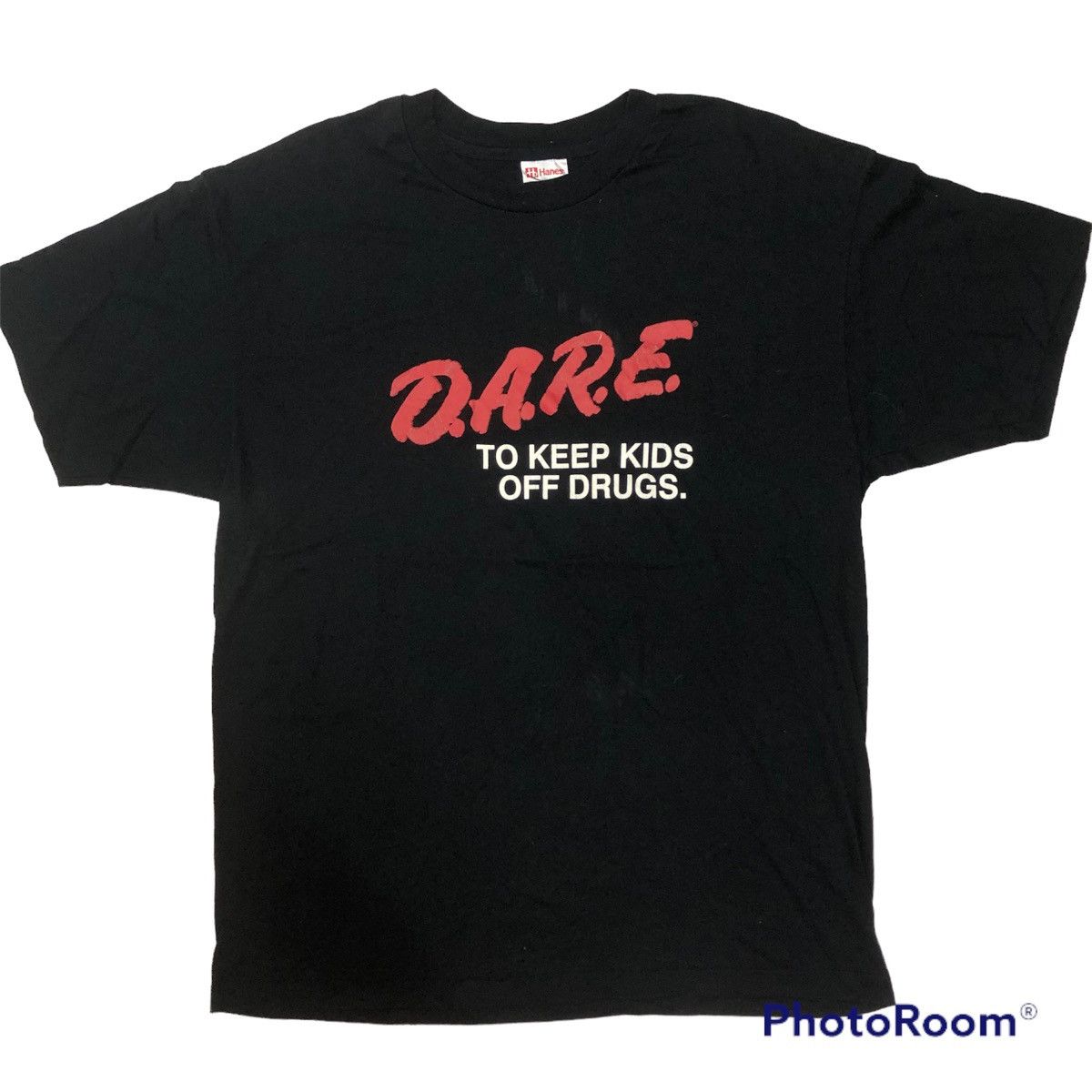Single Stich D.A.R.E To Keep Kids Off Drugs Tee