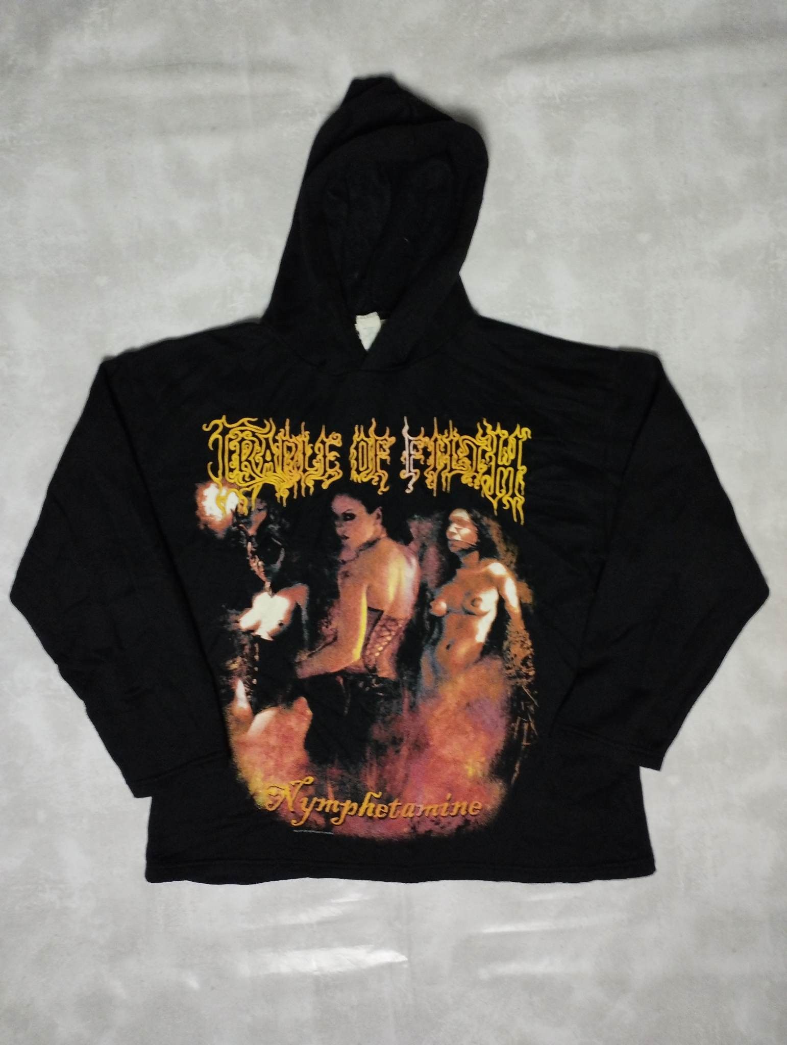 Vintage Cradle of Filth Nymphetamine Metal Hoodie 2004